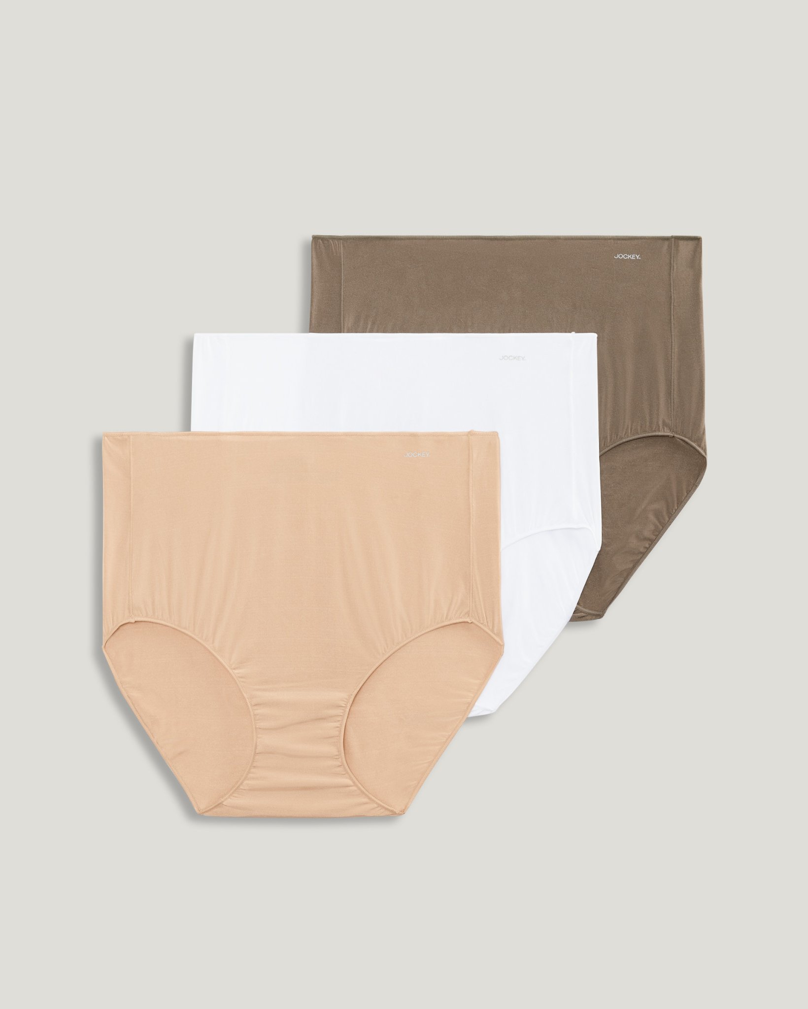 No Panty Line Promise Tactel Brief - 3 Pack