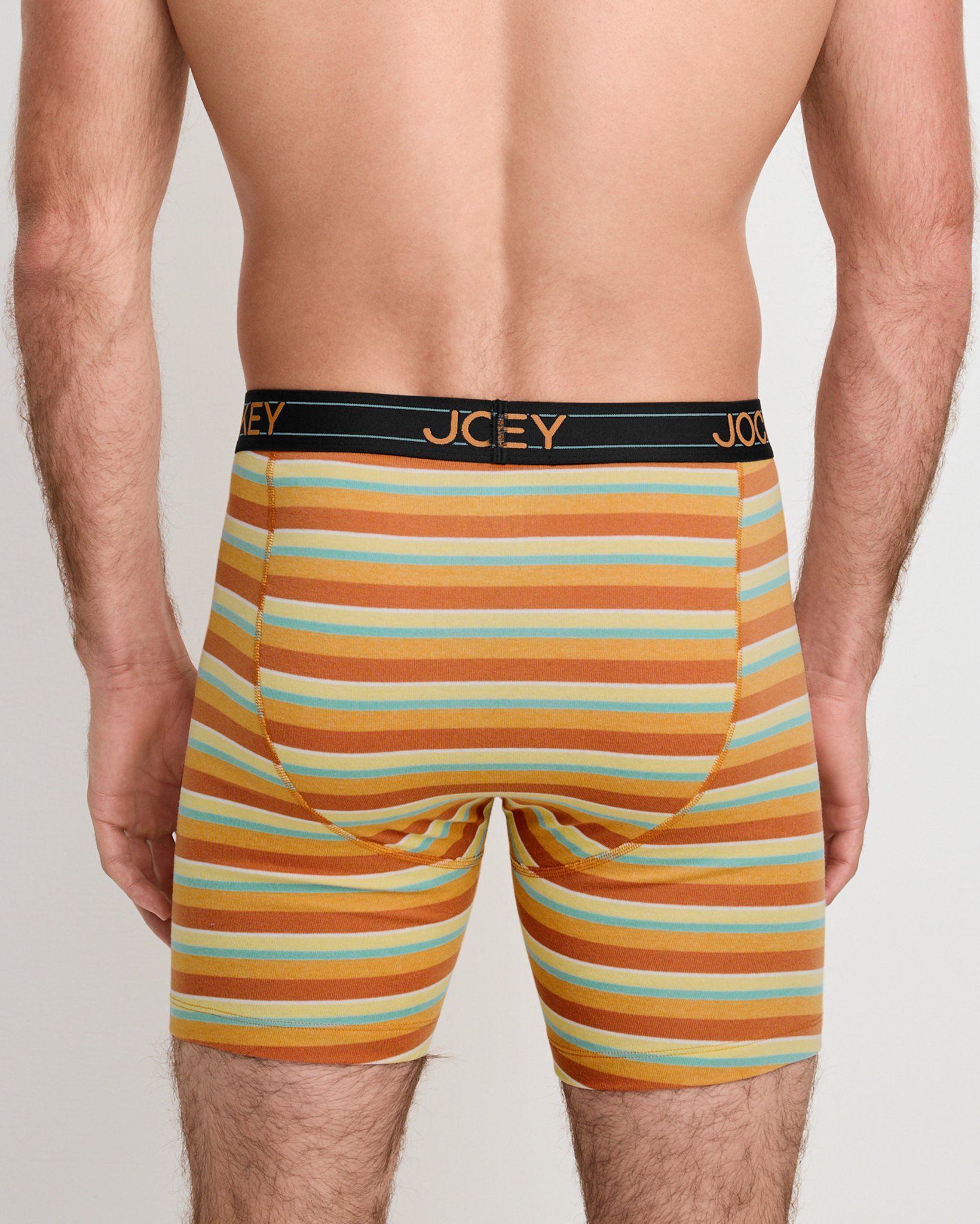 Lightweight Cotton Blend 7" Long Leg Boxer Brief - 4 Pack