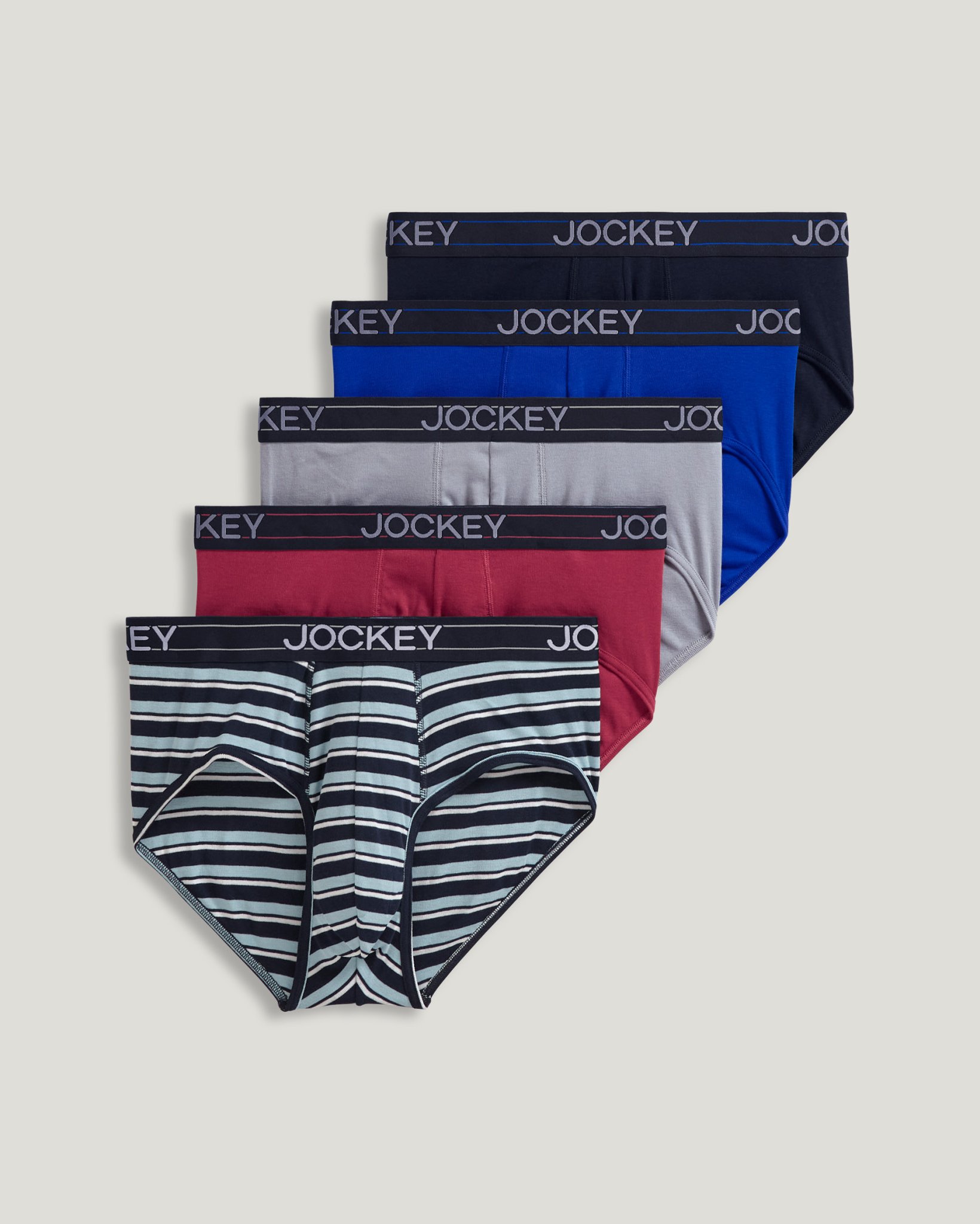 Lightweight Cotton Blend Brief - 5 Pack