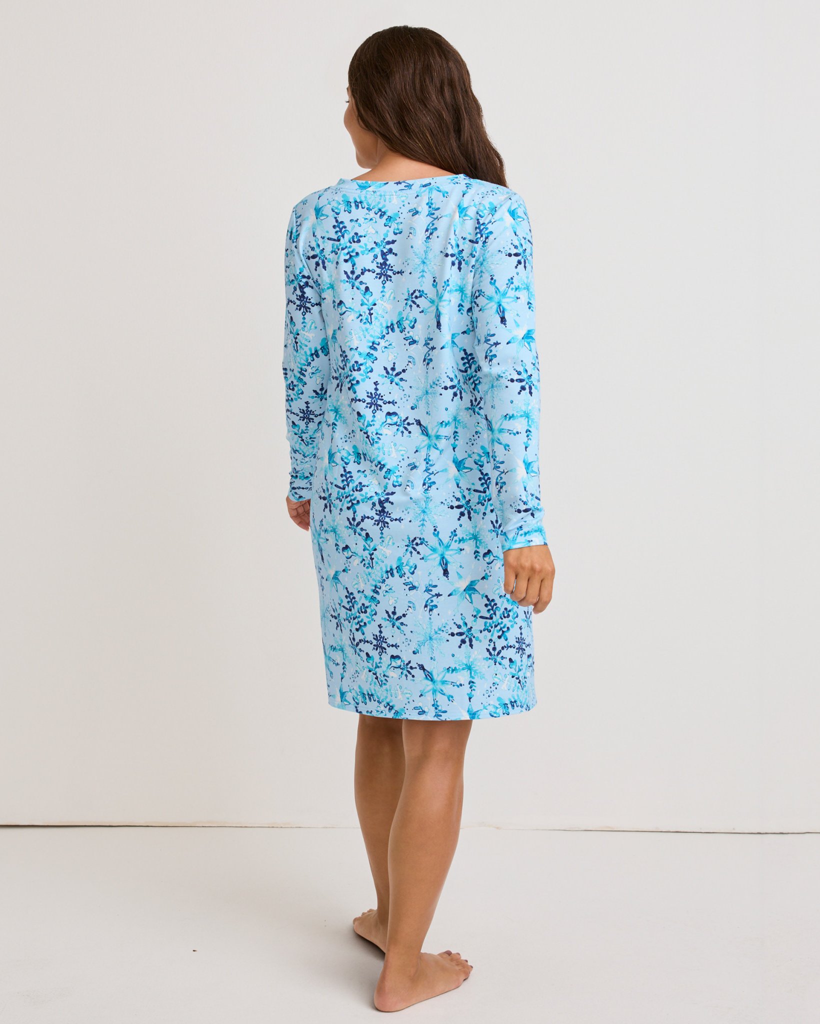 French Terry Henley Sleepshirt