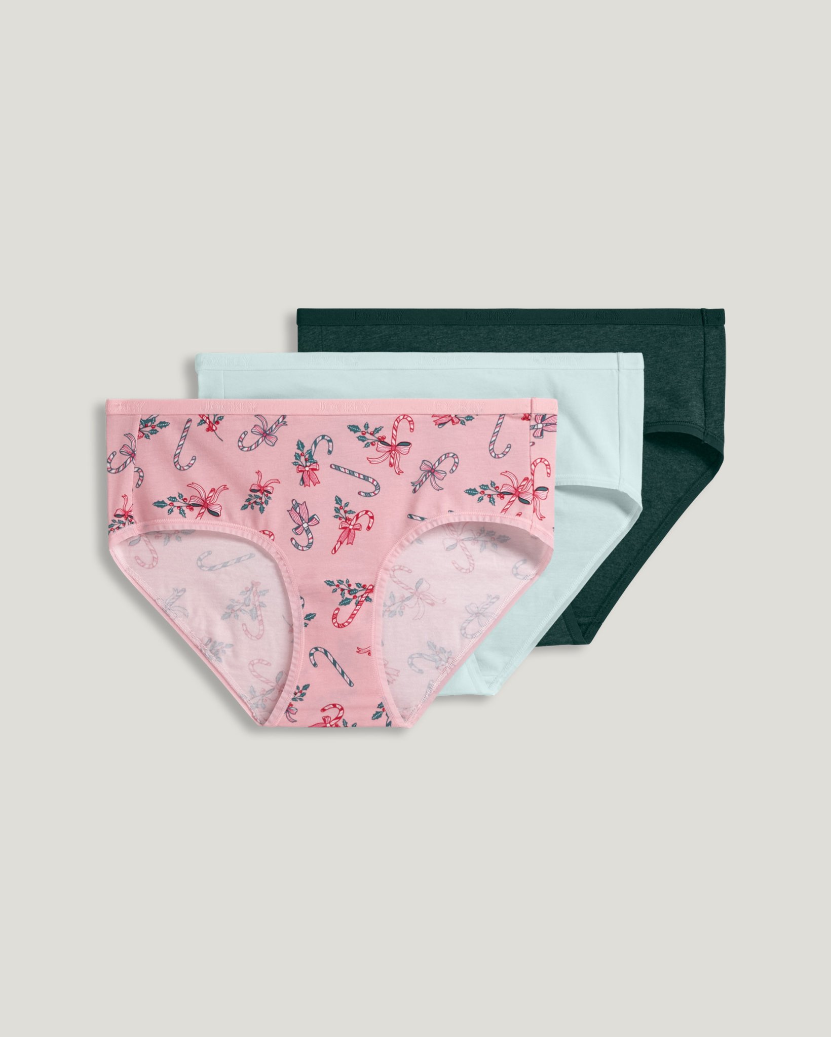 Organic Cotton Stretch Logo Hipster - 3 Pack