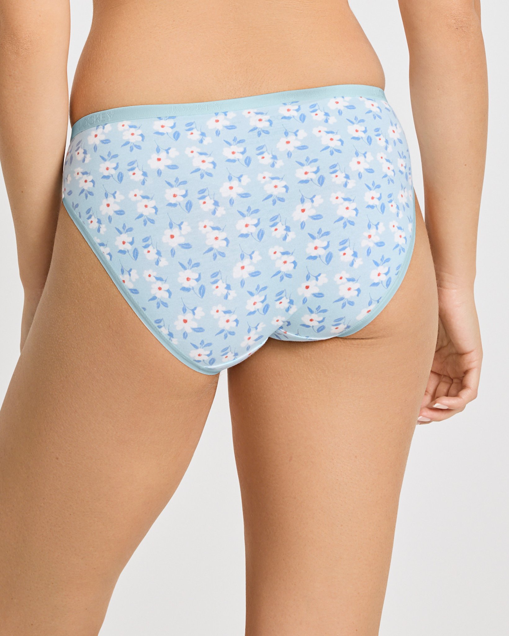 Organic Cotton Stretch Logo Bikini - 3 Pack