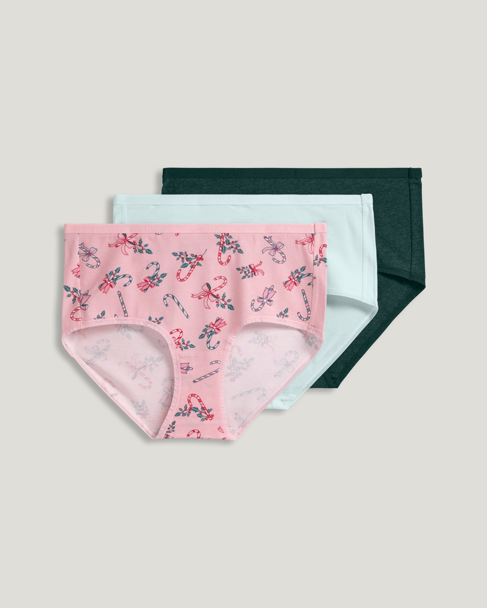 Organic Cotton Stretch Logo Modern Brief - 3 Pack