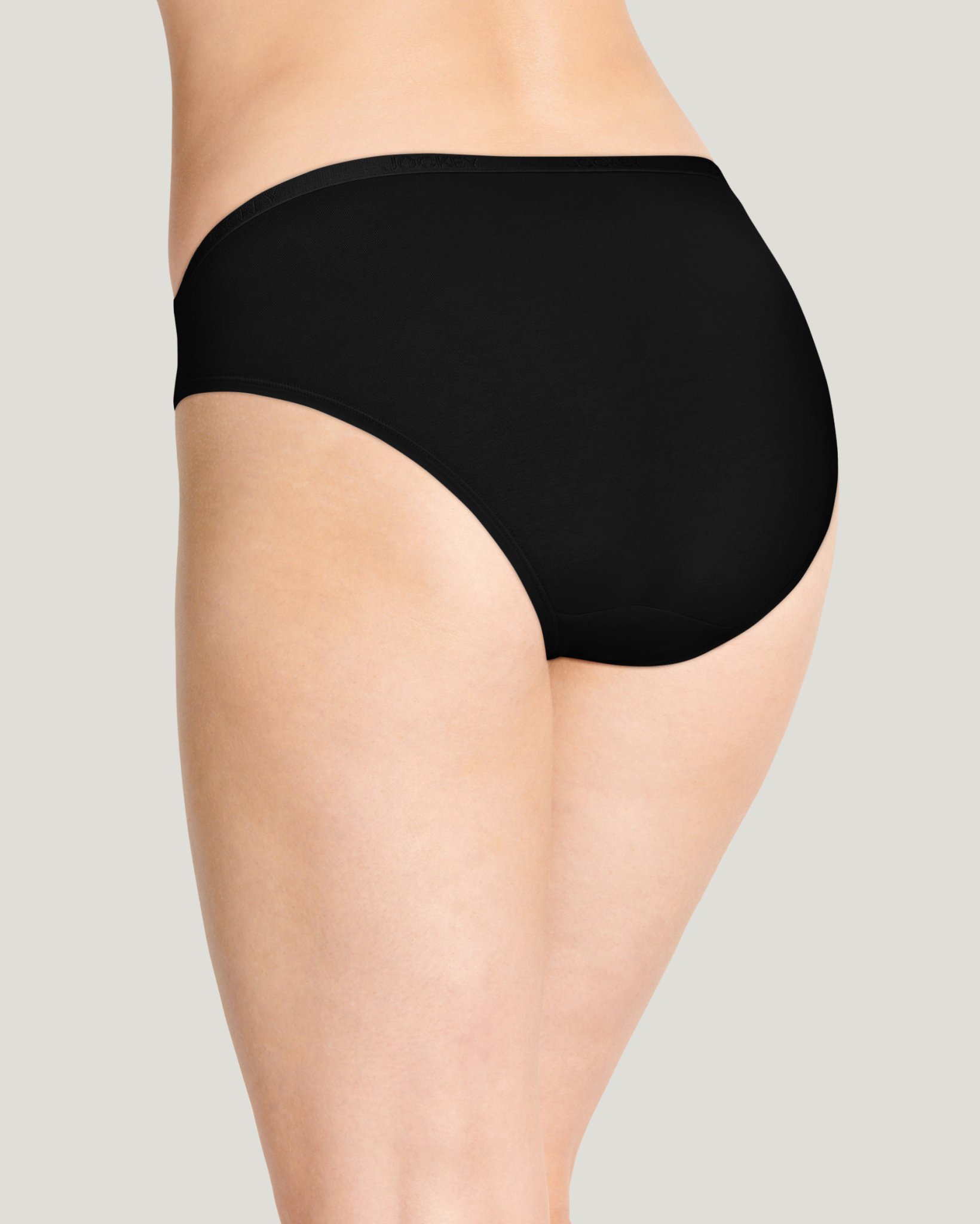 Organic Cotton Stretch Logo Bikini - 6 Pack
