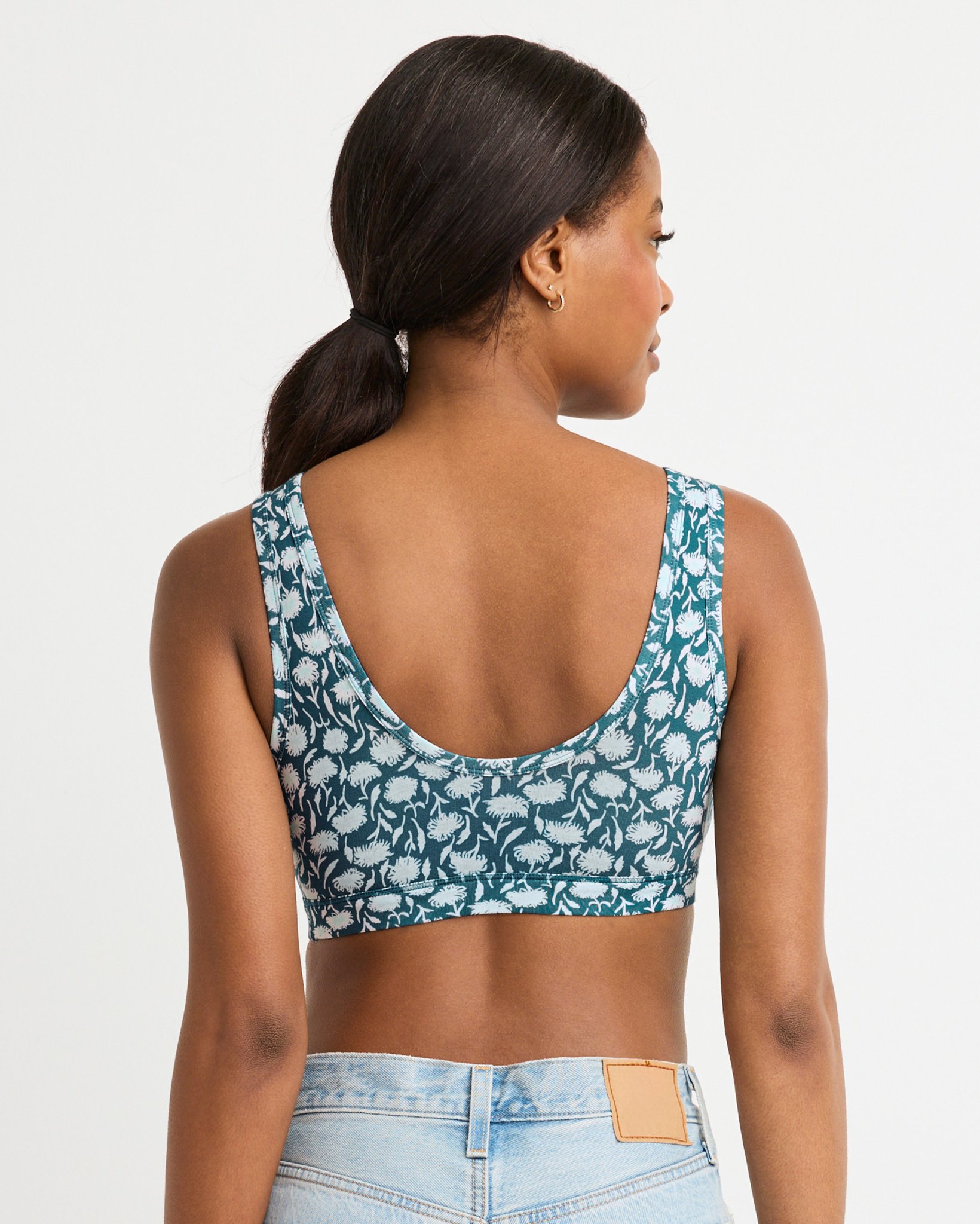 ブラジャー   Women's Modern Cotton Racerback Bralette QF3785 NWT! Calvin Klein Women's Modern Cotton Racerback Bralette