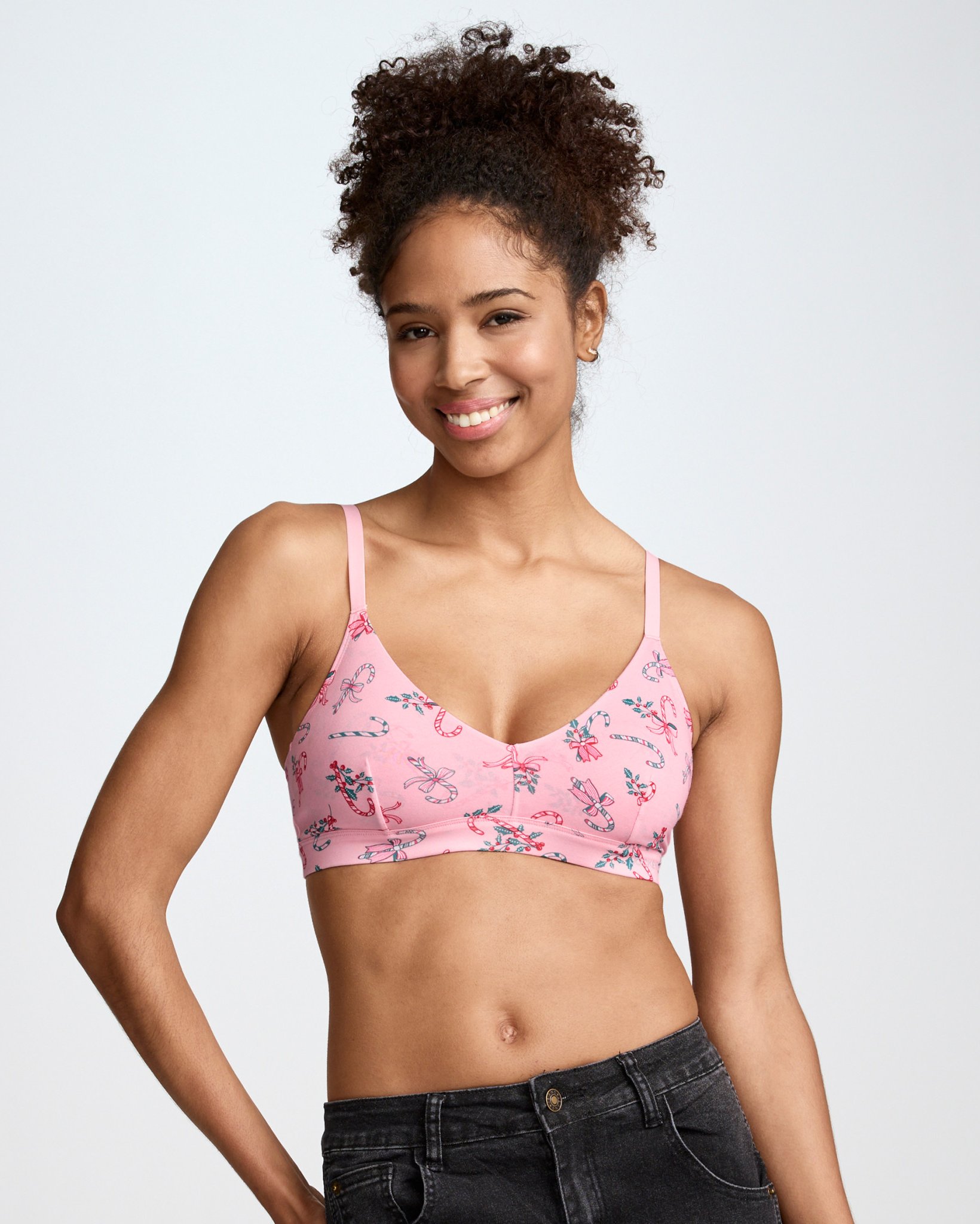 Organic Cotton Stretch Triangle Bralette