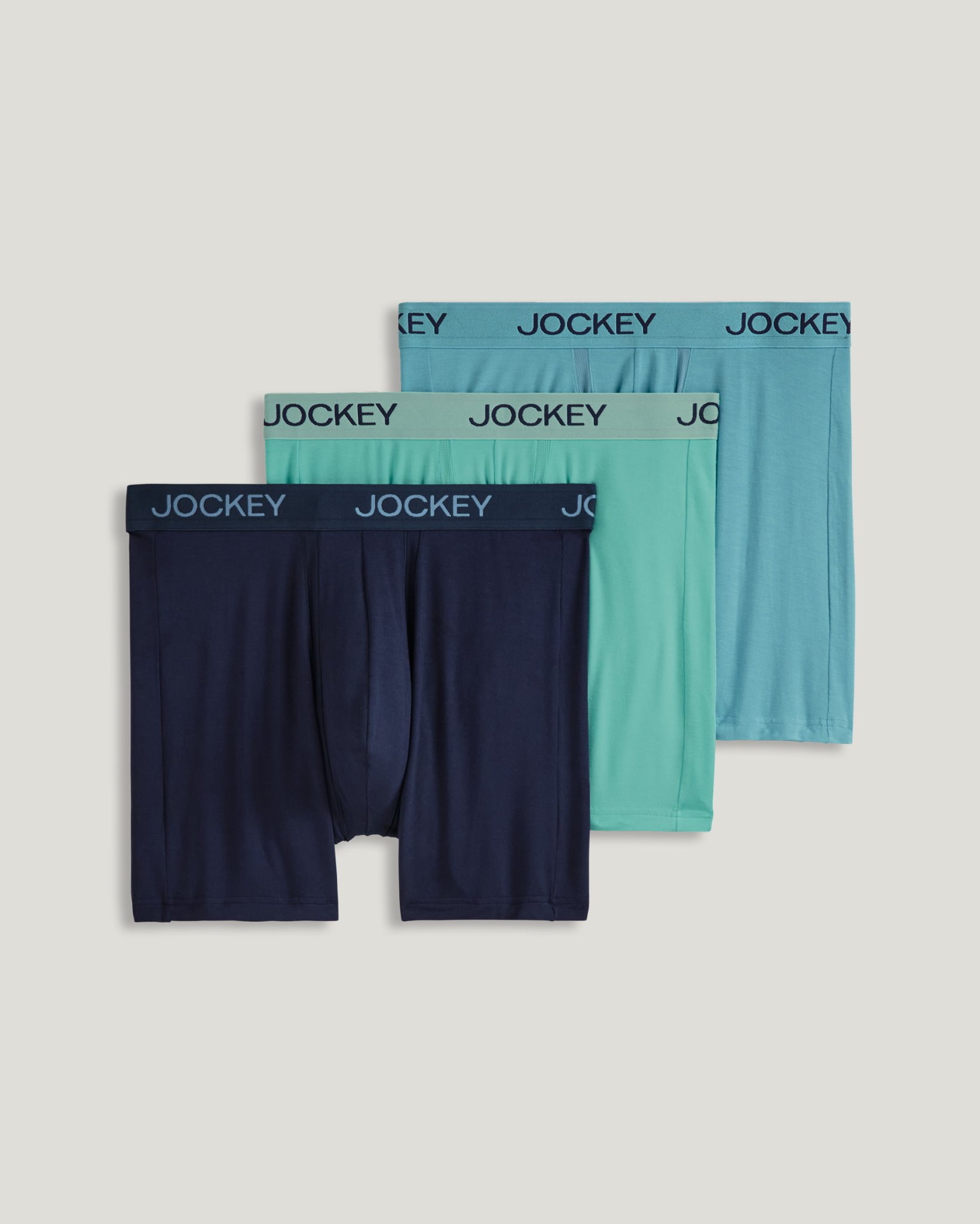 Chafe Proof Pouch Ultra Soft Modal 6" Boxer Brief - 3 Pack