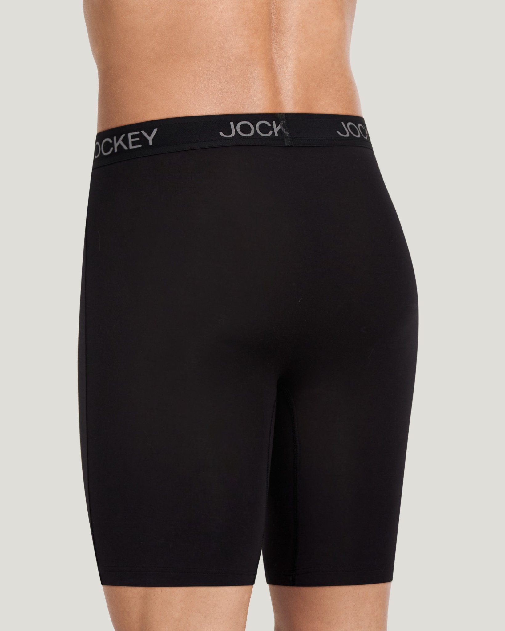 Chafe Proof Pouch Ultra Soft Modal 8.5" Long Leg Boxer Brief - 3 Pack