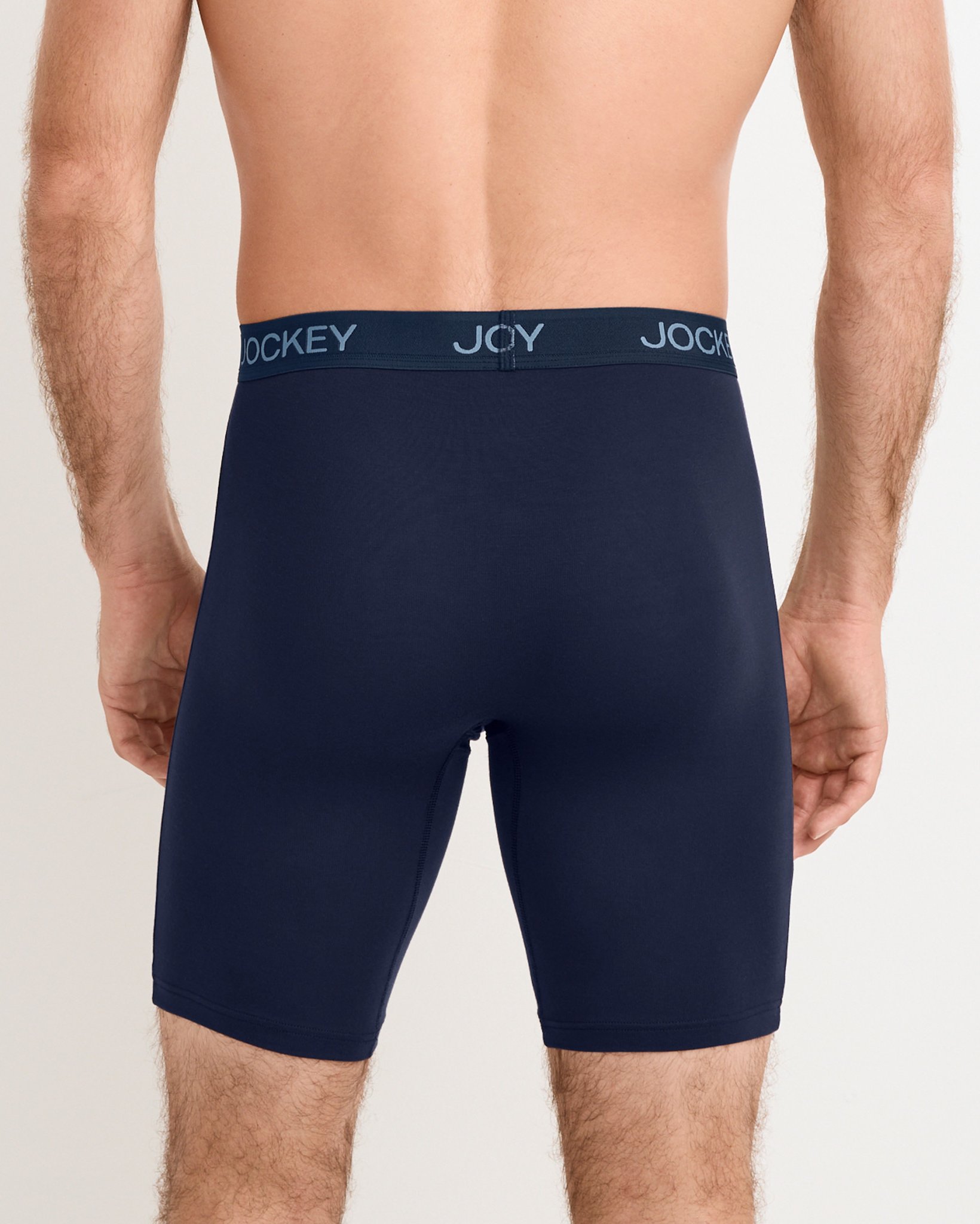 Chafe Proof Pouch Ultra Soft Modal 8.5" Long Leg Boxer Brief - 3 Pack