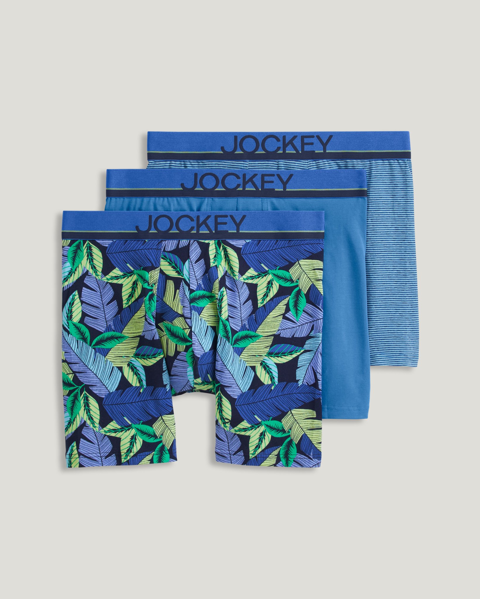 True Style 6" Boxer Brief - 3 Pack