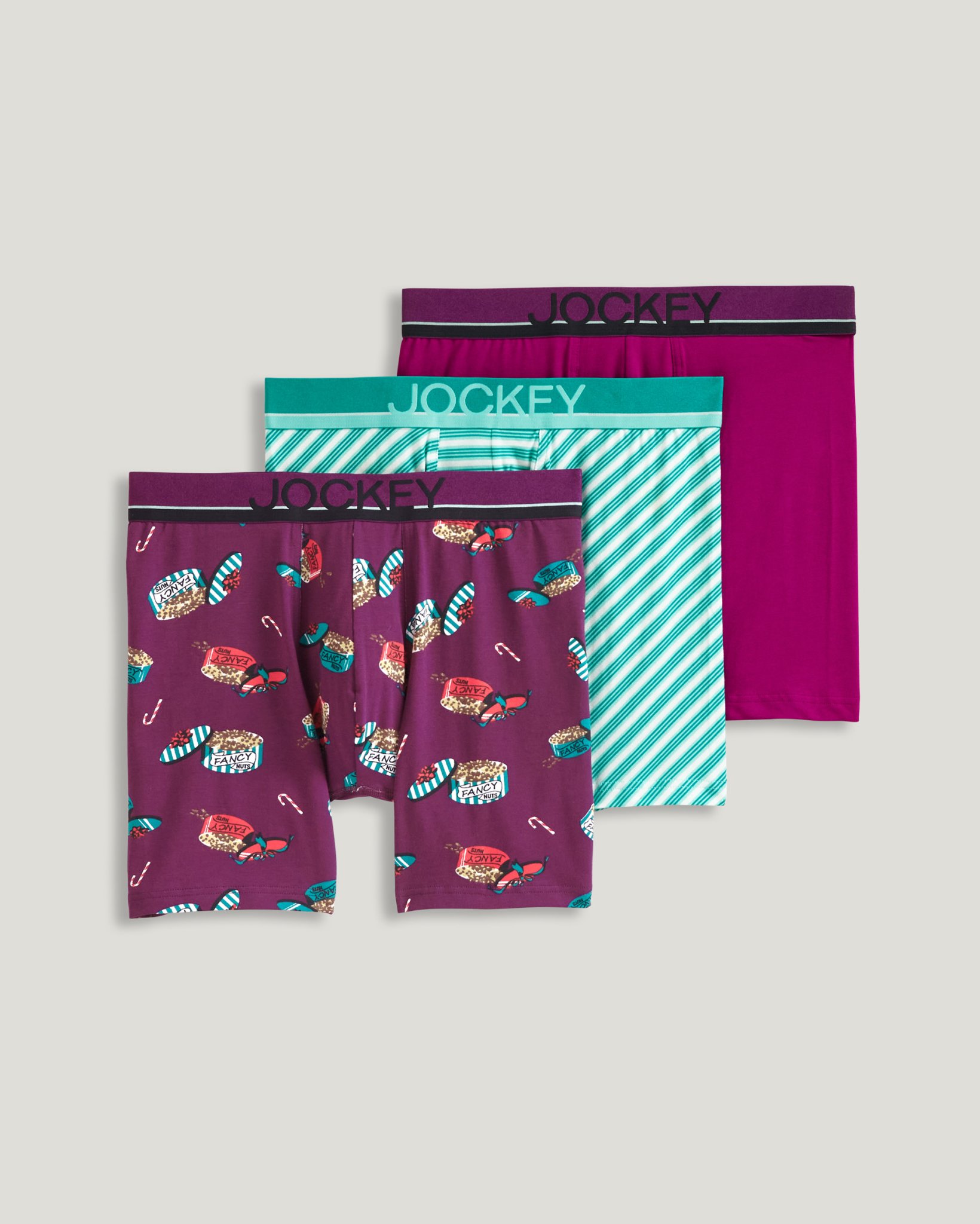 True Style 6" Boxer Brief - 3 Pack