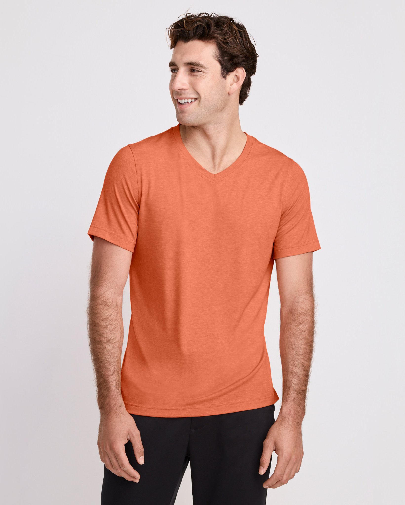 Jockey Men's EVERACTIVE Crew Neck Tee L Marsh Heather