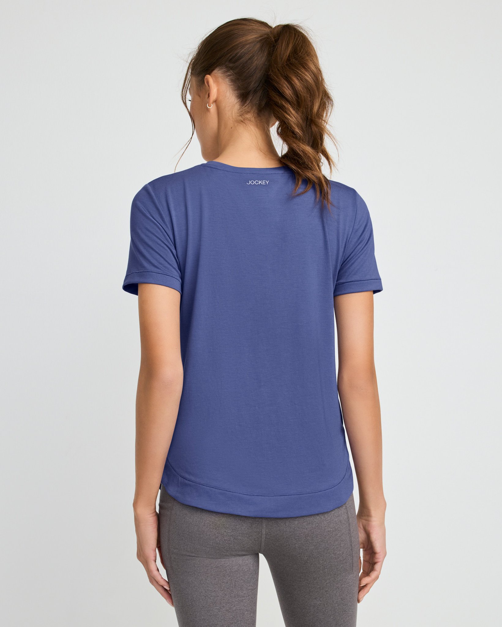 (取寄) ヴィンス レディース ショート スリーブ クルー ネック ティー Vince women Short Sleeve Crew Neck Tee Coastal Blue Vince Womens Short Sleeve Drop Shoulder Crew Neck, Azure GEM