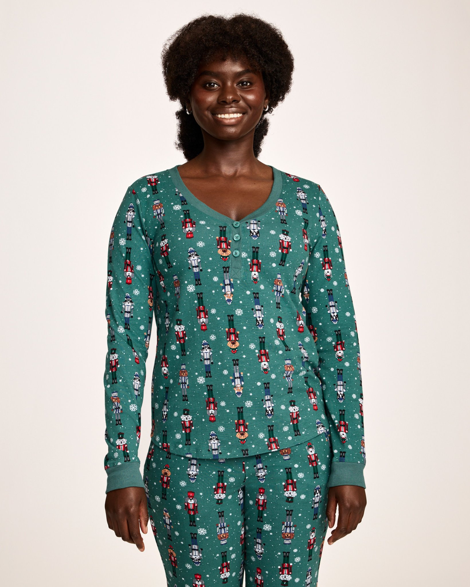 Women's Fam Jams Long Sleeve Henley