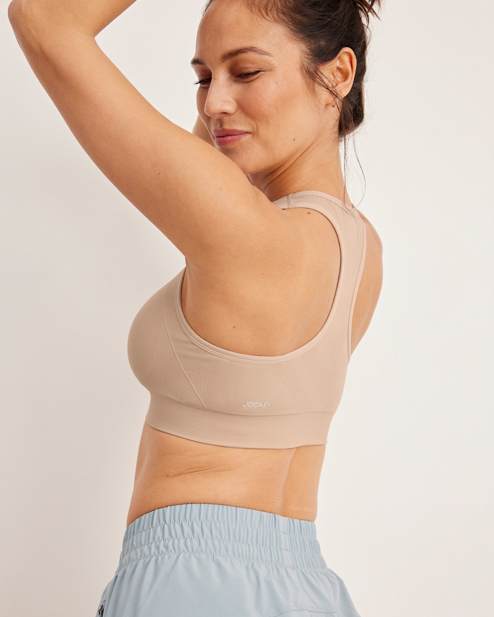 Seamfree Mid Impact Zip Front Sports Bra