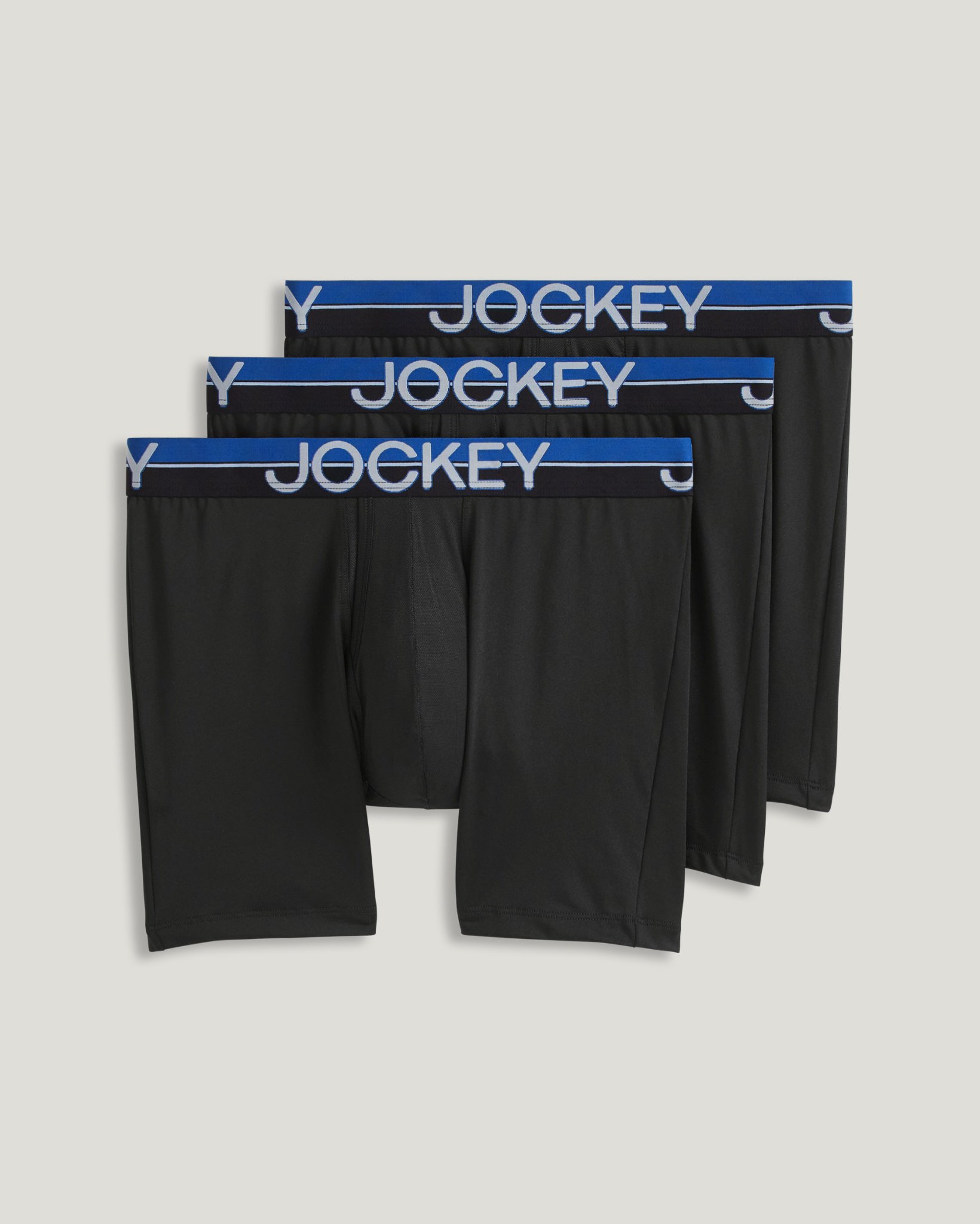 Infinite Cool Microfiber Stretch 6" Boxer Brief - 3 Pack