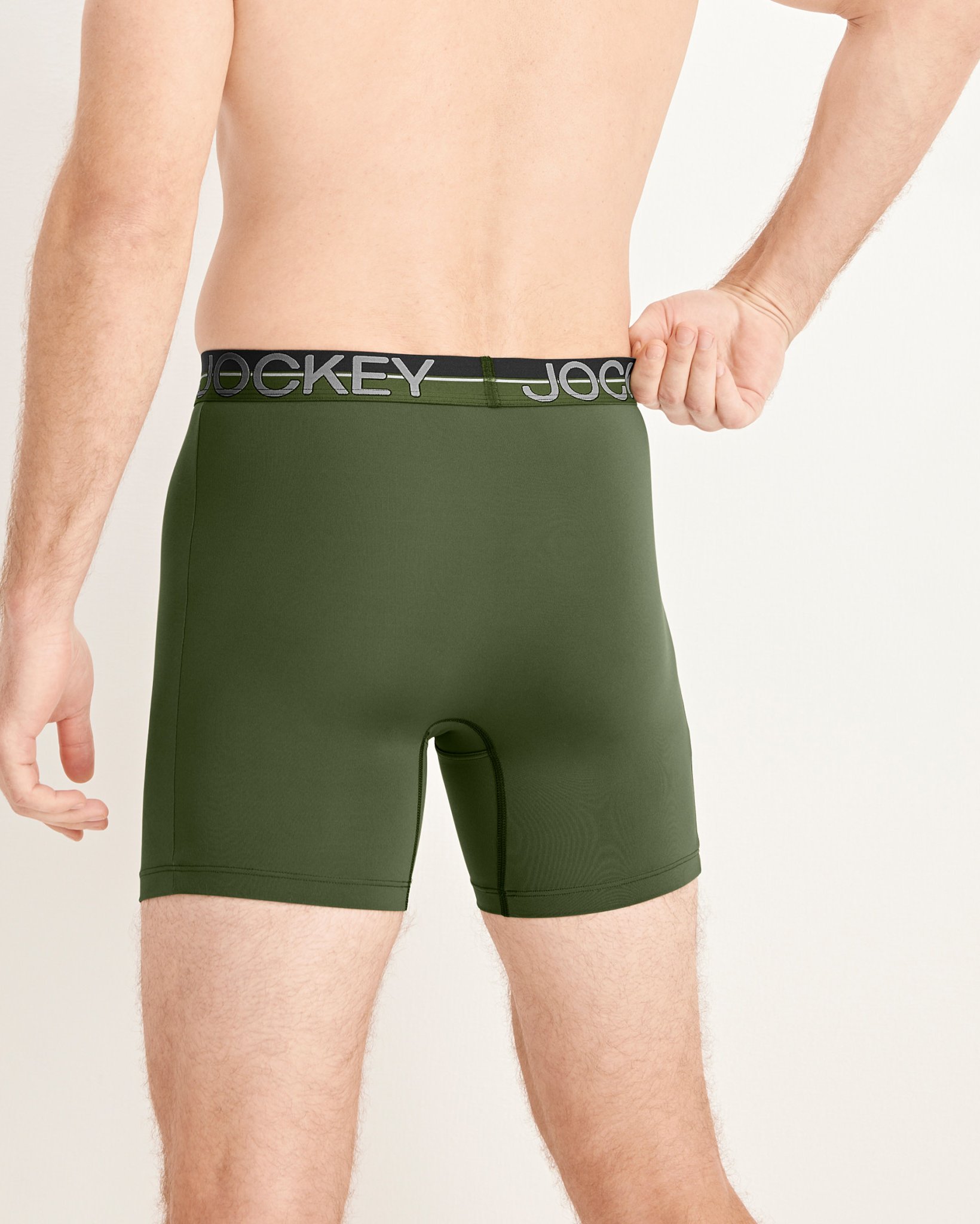 Infinite Cool Microfiber Stretch 6" Boxer Brief - 3 Pack