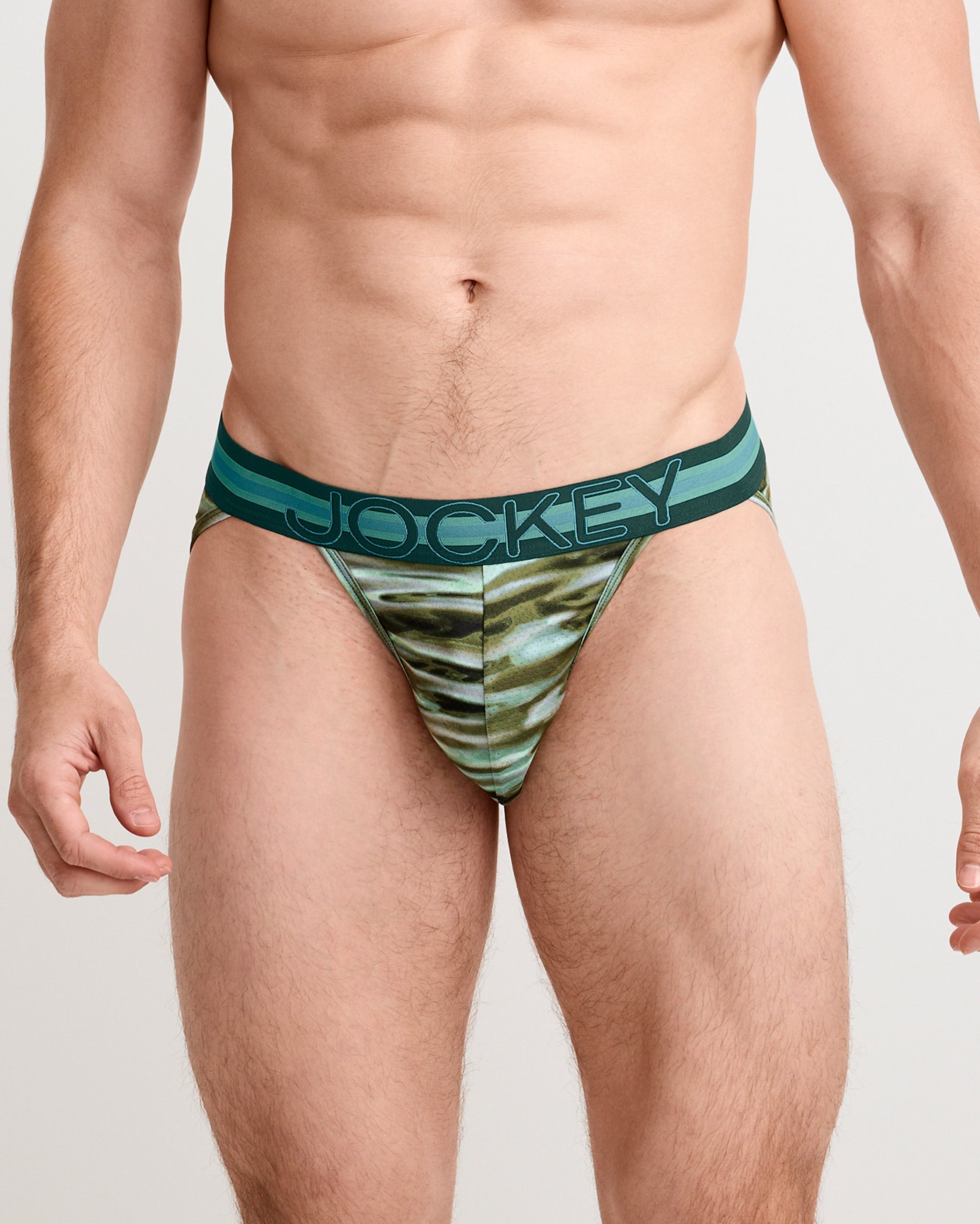 Jockey Sport® Sport Stability Pouch Microfiber String Bikini