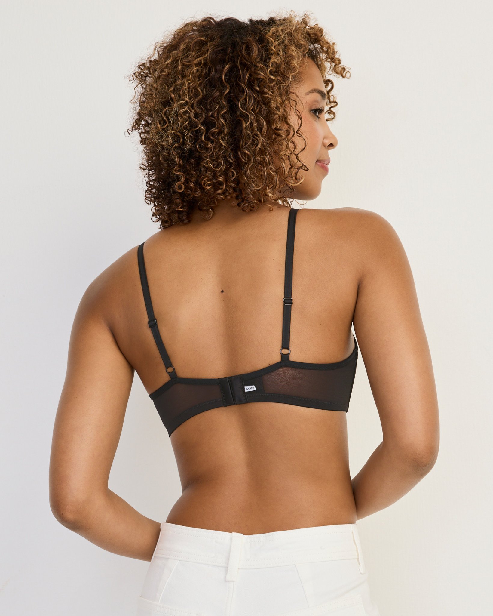 Smooth & Sleek Lace Demi Coverage Wirefree T-Shirt Bra