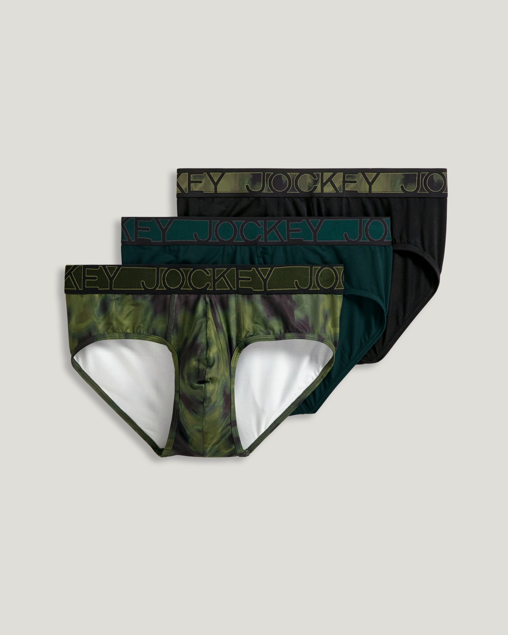Active Microfiber Brief - 3 Pack