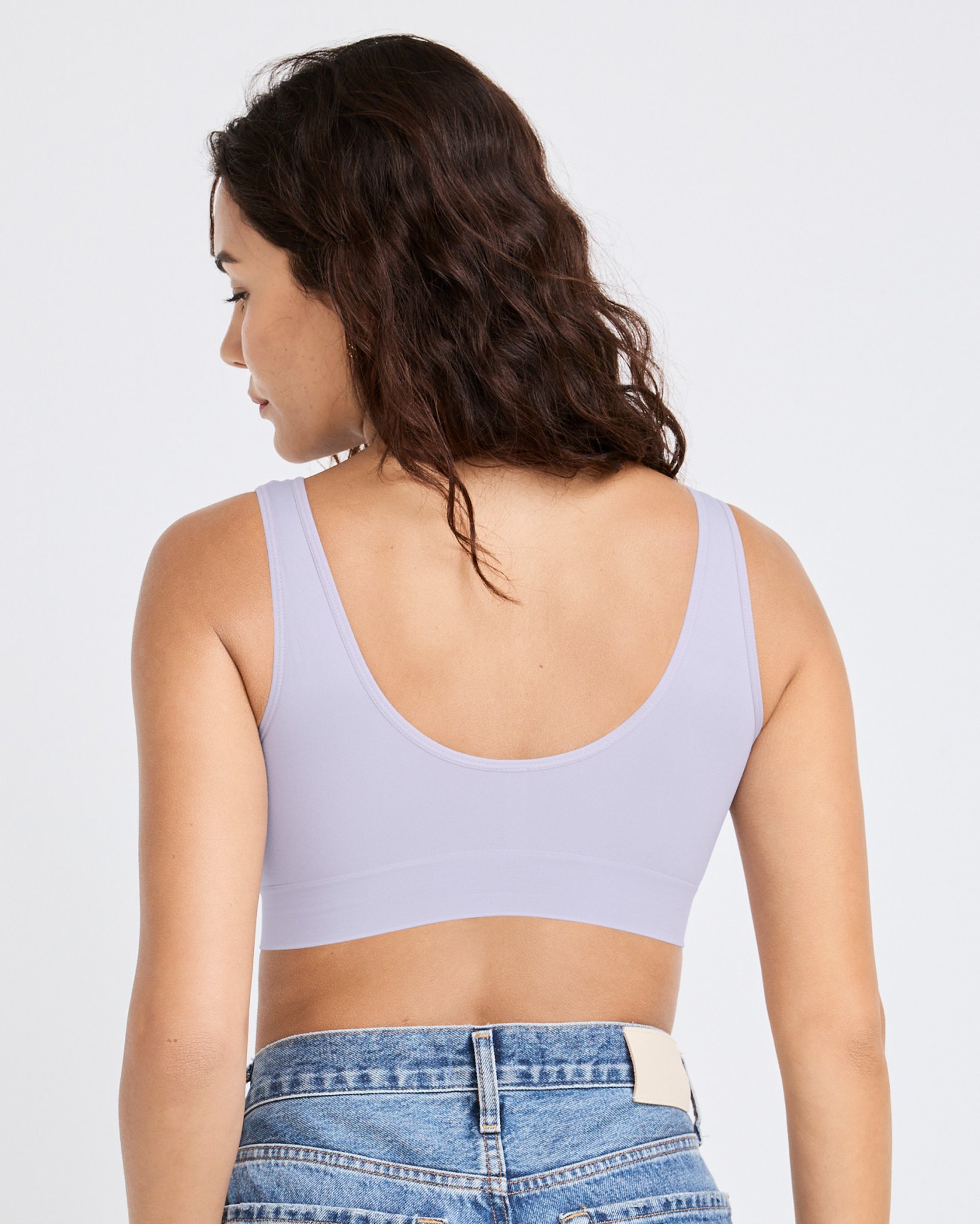 Seamfree Stretch Tank Strap Bralette