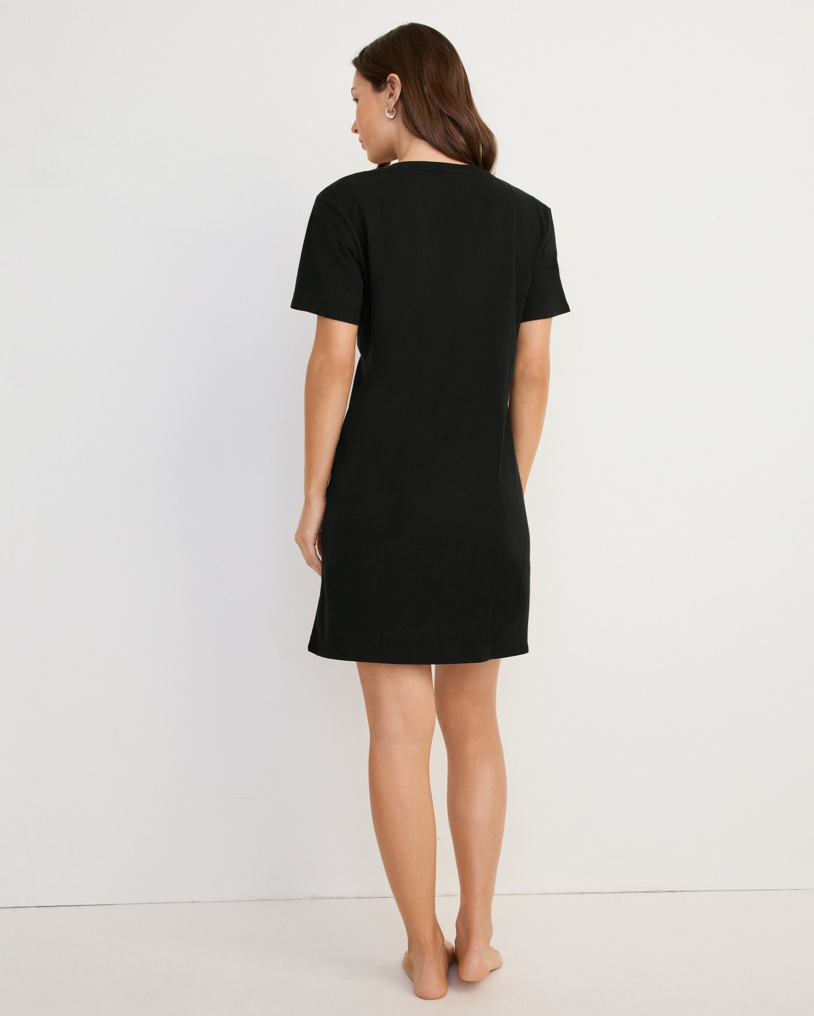 Organic Cotton Stretch Sleep Shirt