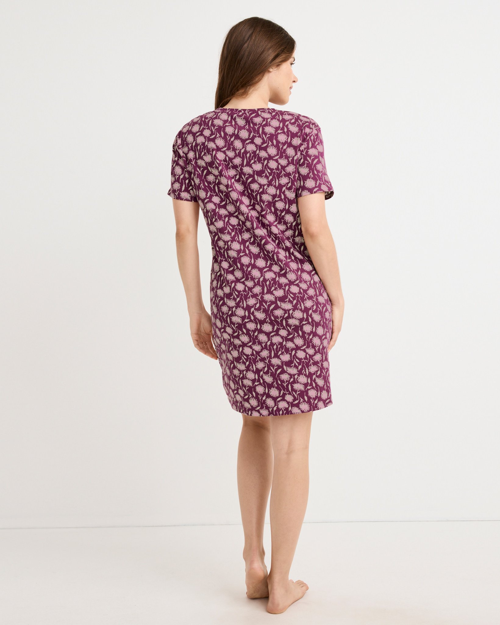 Organic Cotton Stretch Sleep Shirt