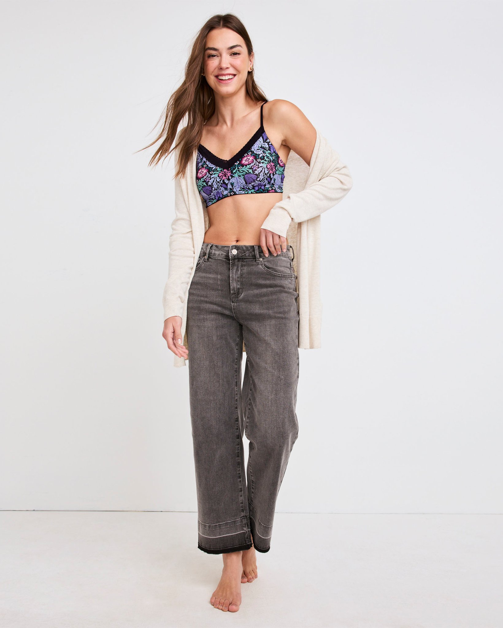 Jockey Soft Stretch Lace Microfiber Bralette
