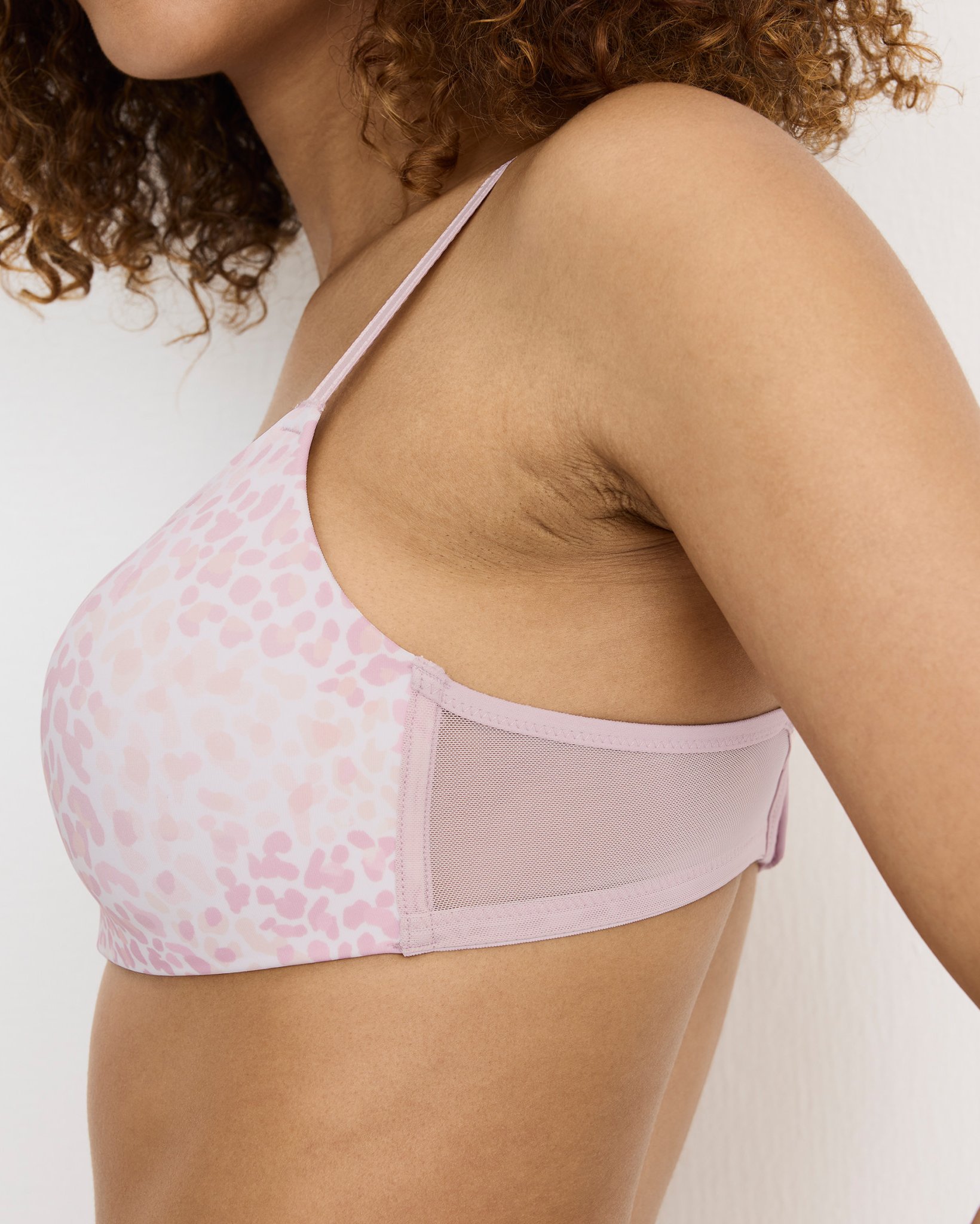 Smooth & Sleek Microfiber Demi Coverage Wirefree T-Shirt Bra
