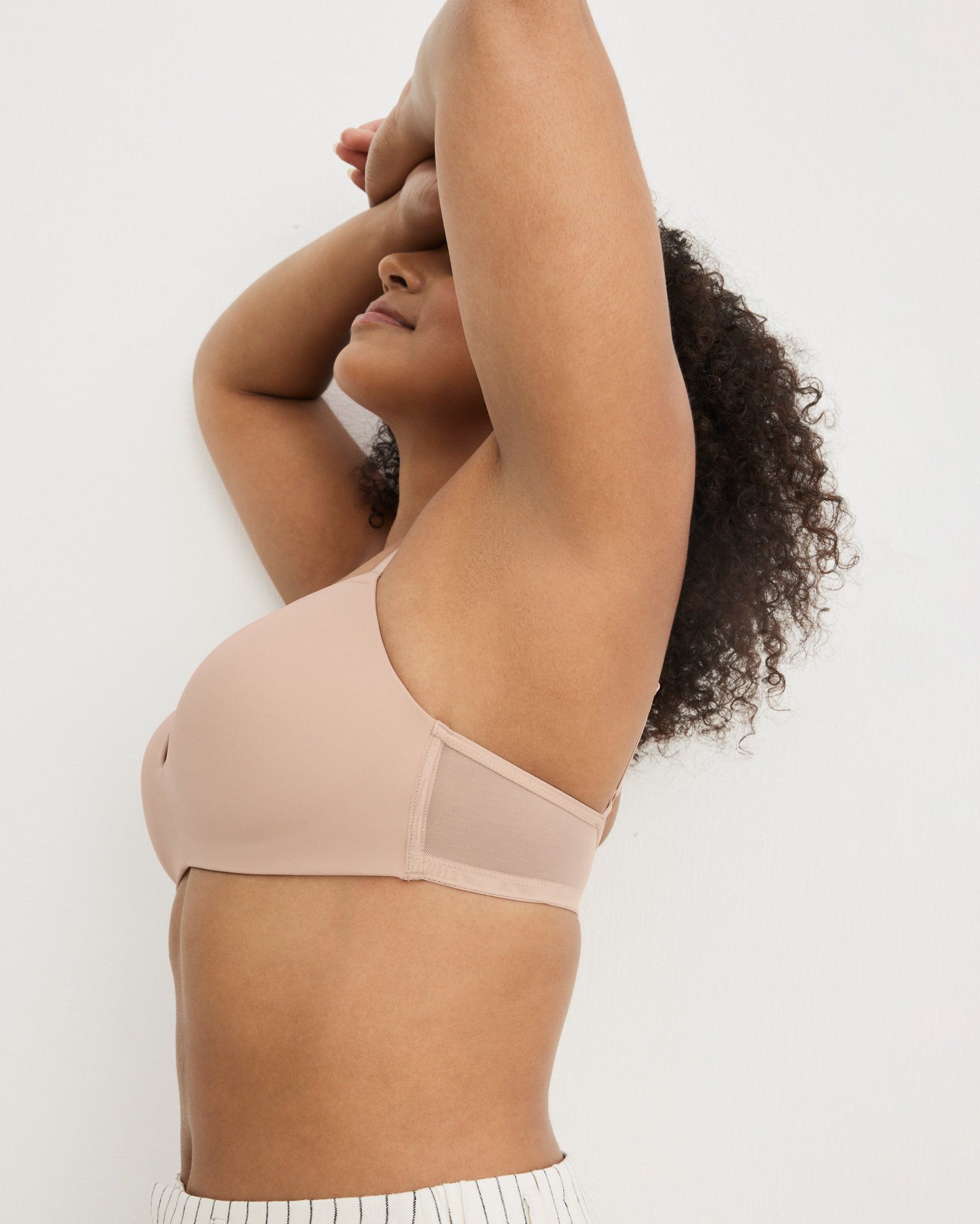 Smooth & Sleek Microfiber Demi Coverage Wirefree T-Shirt Bra