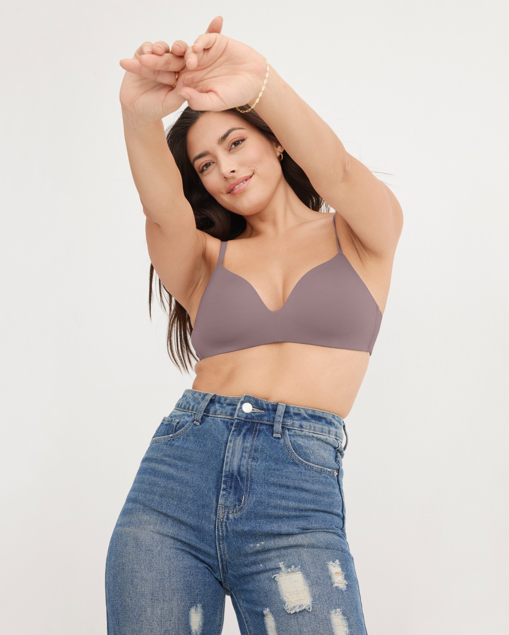 Smooth & Sleek Supersoft Demi Coverage Wirefree T-Shirt Bra