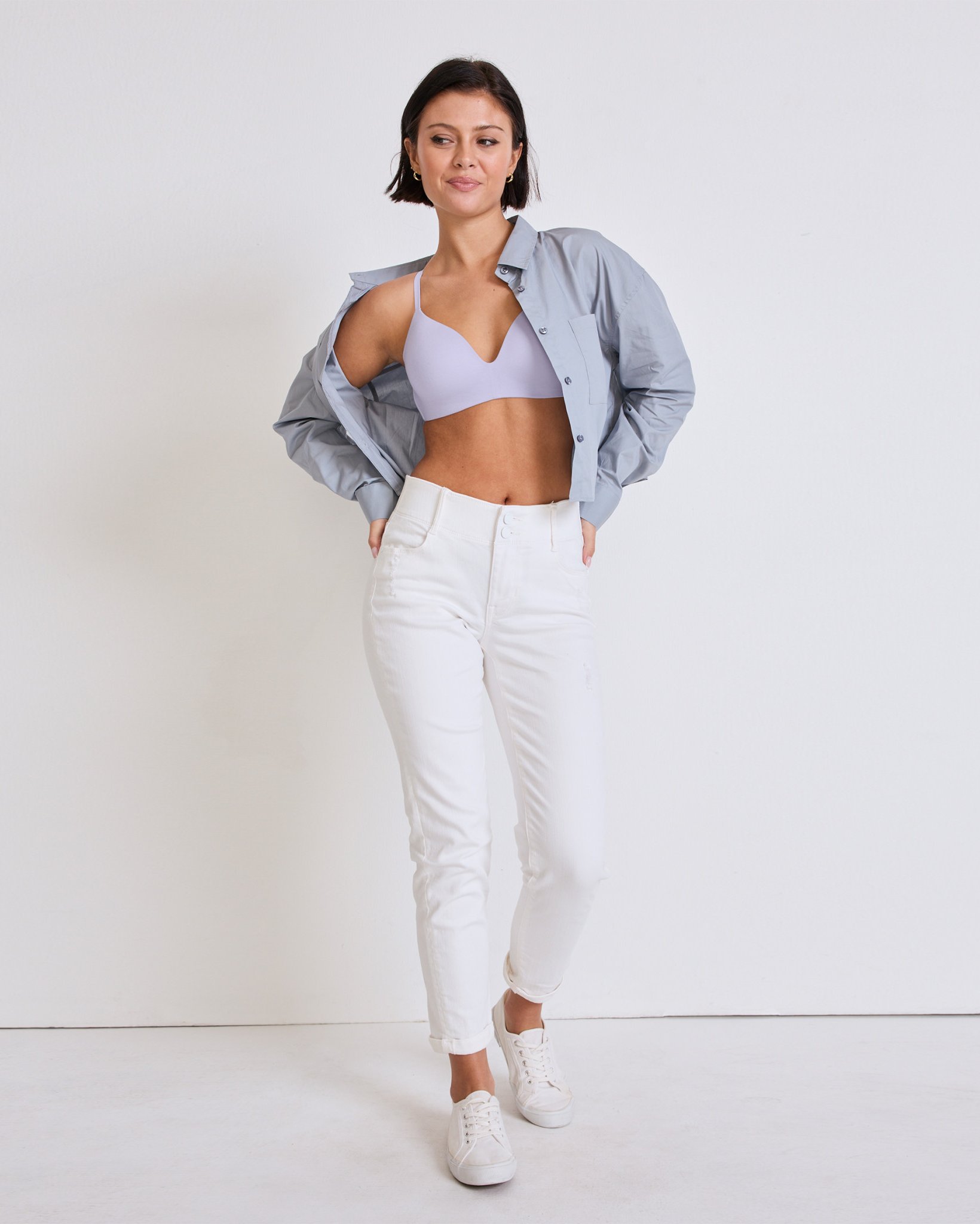 Smooth & Sleek Supersoft Demi Coverage Wirefree T-Shirt Bra