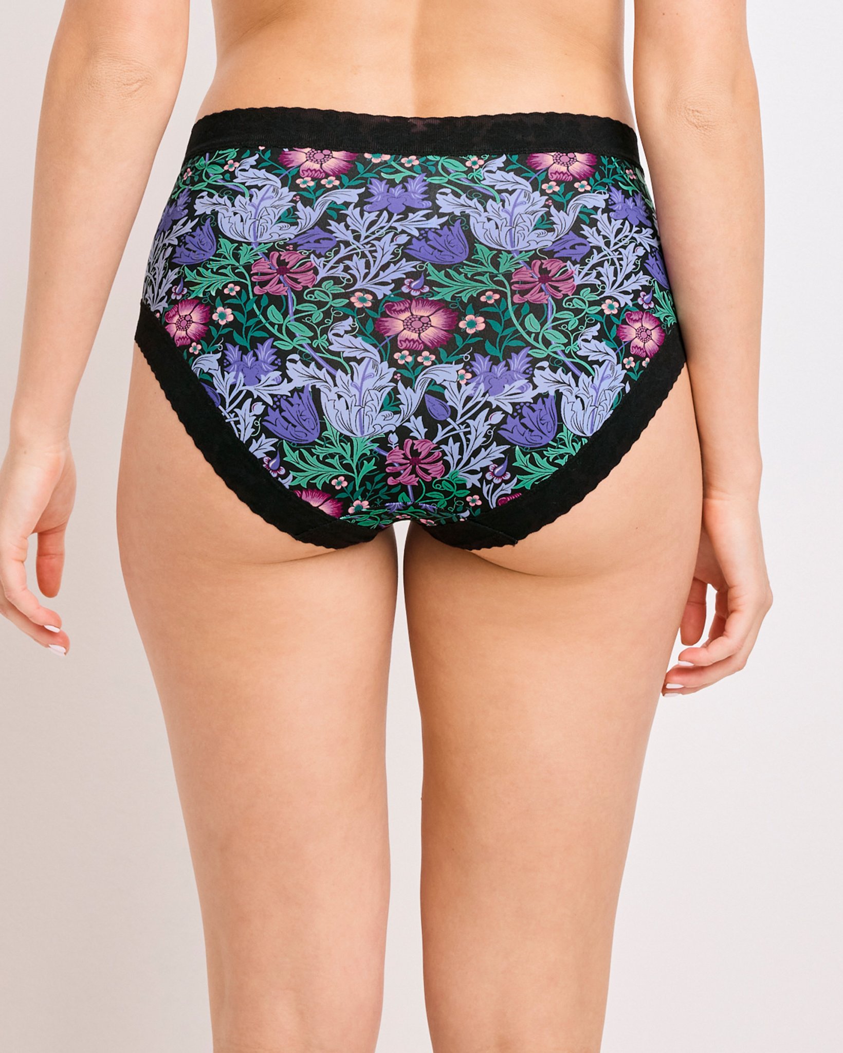 Soft Stretch Lace Microfiber Brief