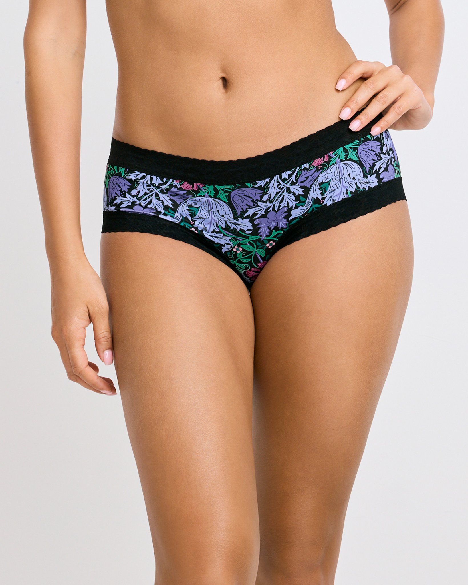 Soft Stretch Lace Microfiber Hipster