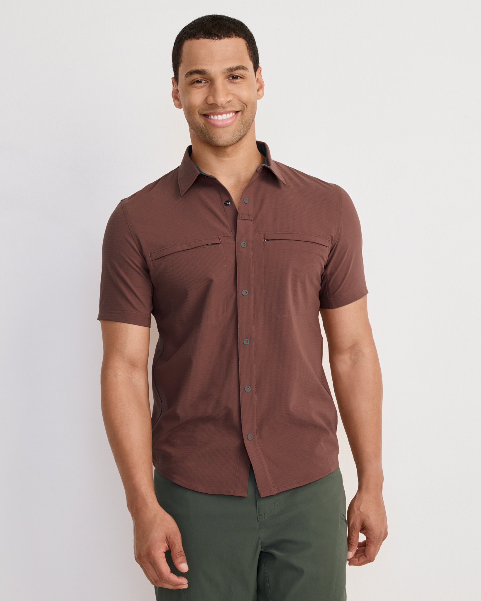 Jockey Outdoors™ by Luke Bryan Short Sleeve Snap Woven Shirt