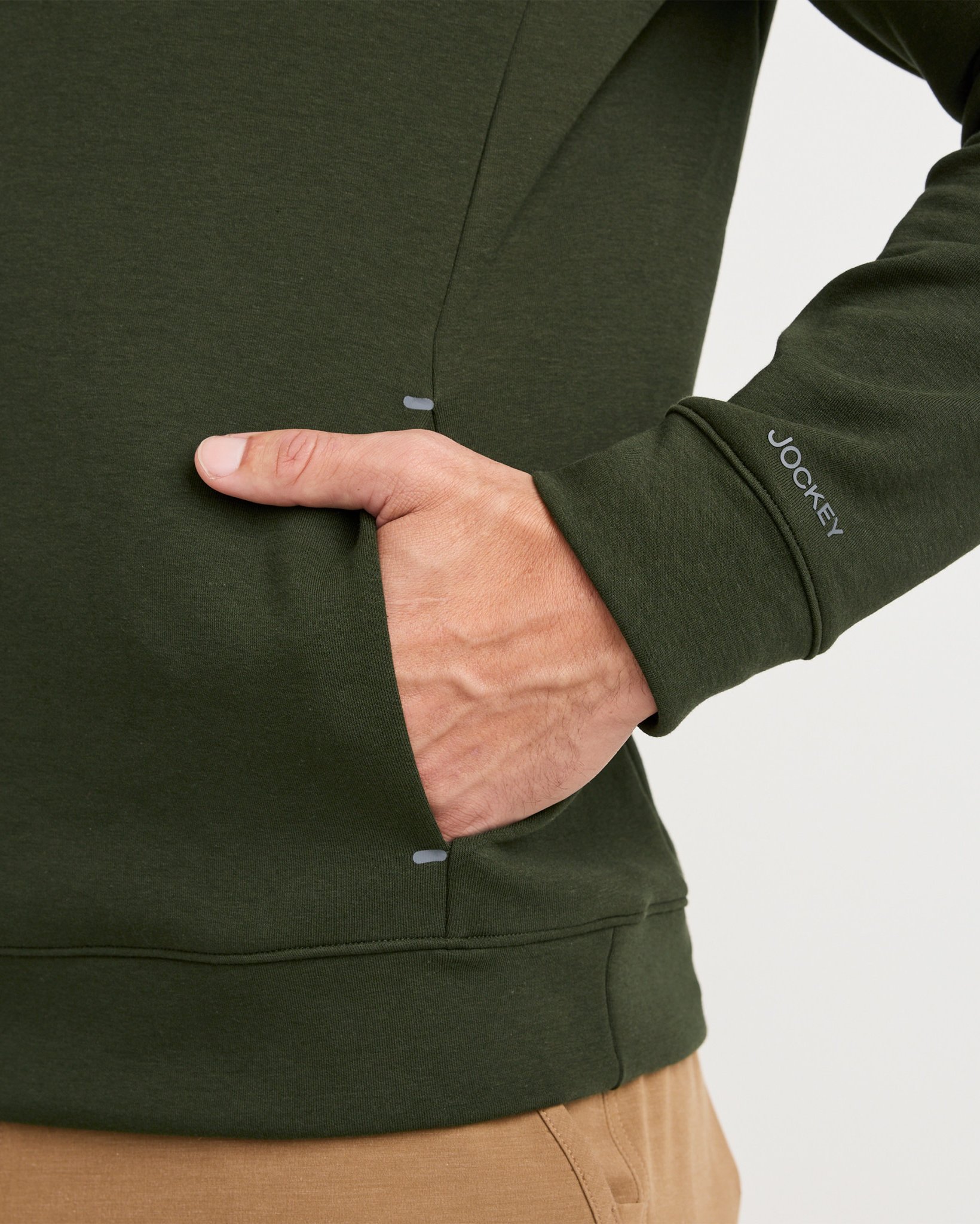 EVERACTIVE™ Mixed Media 1/2 Zip Hoodie