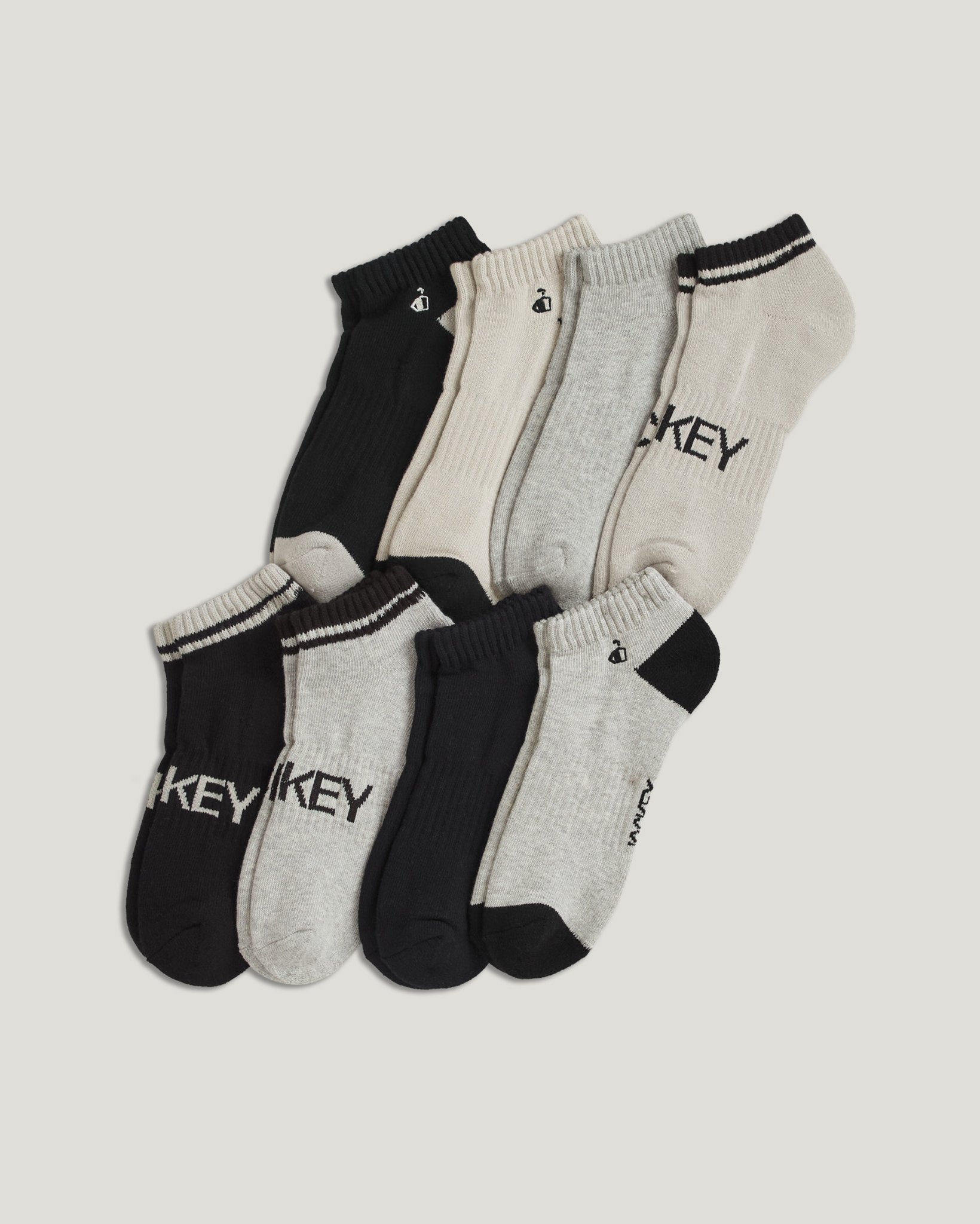 Men's Everyday Cotton Blend Low Cut Sock - 8 Pack