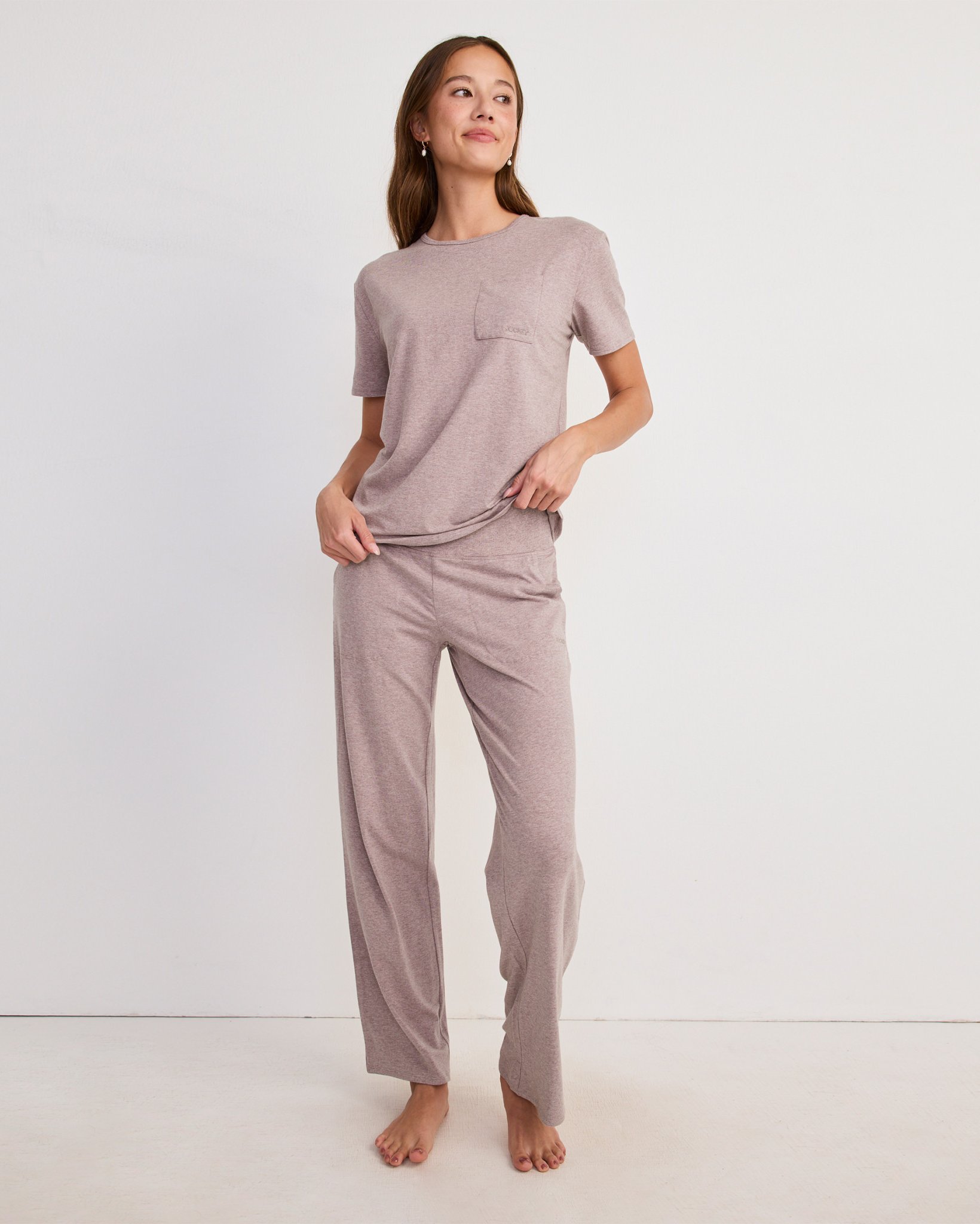 Cotton Modal Short Sleeve Tee