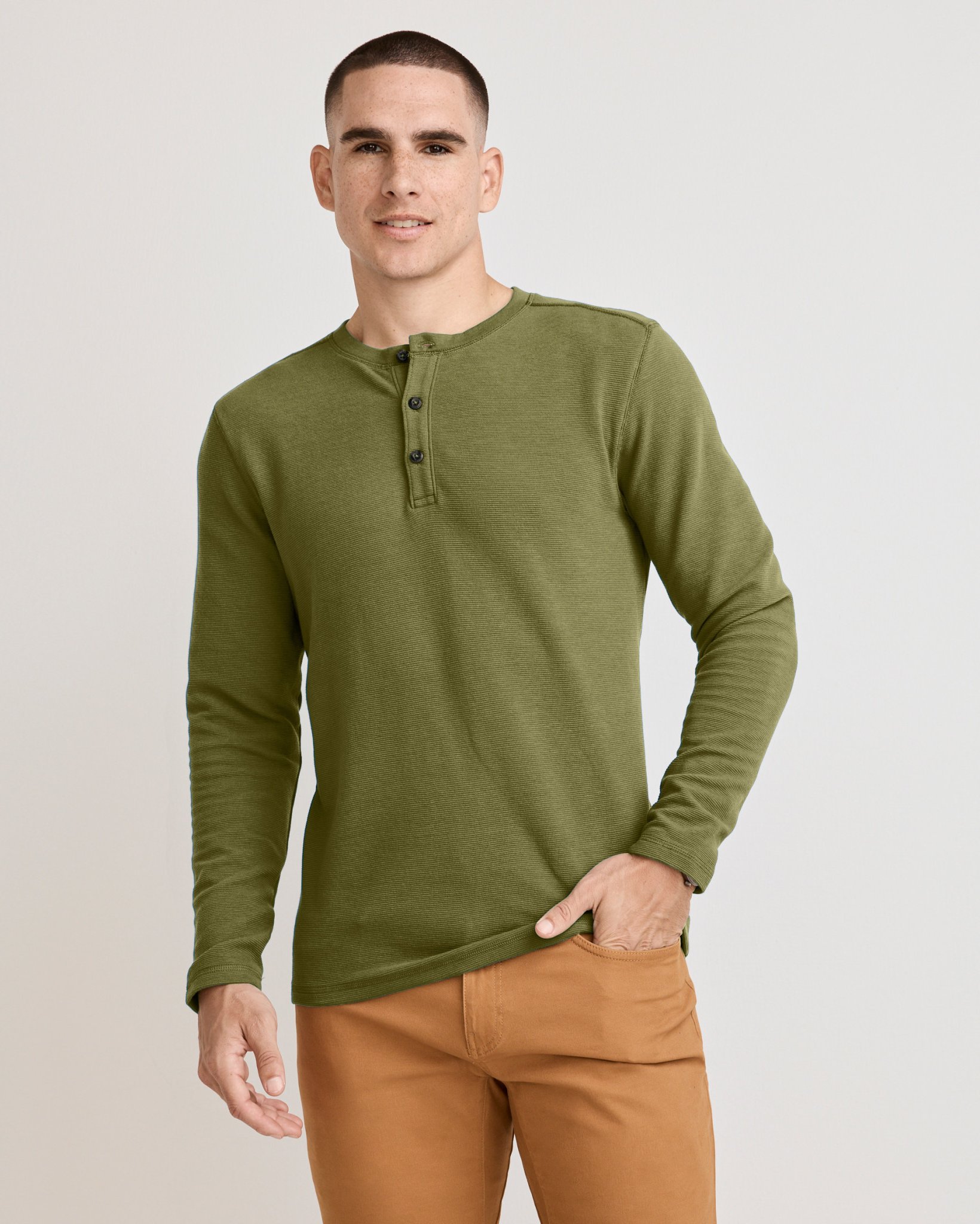 Jockey Outdoors™ by Luke Bryan Long Sleeve Henley