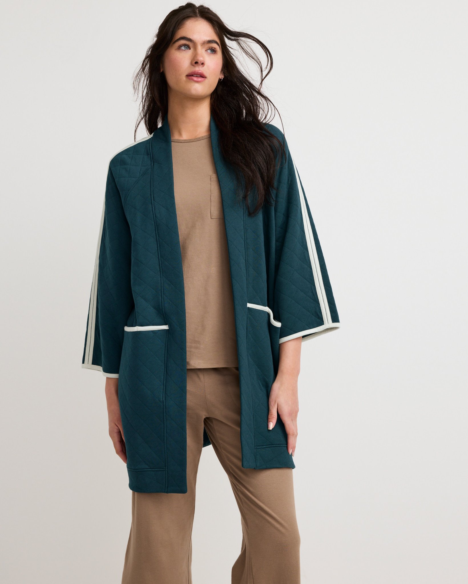 ヤ*キ様 Cording Embroidery Quilted Wrapped Quilted Wrap