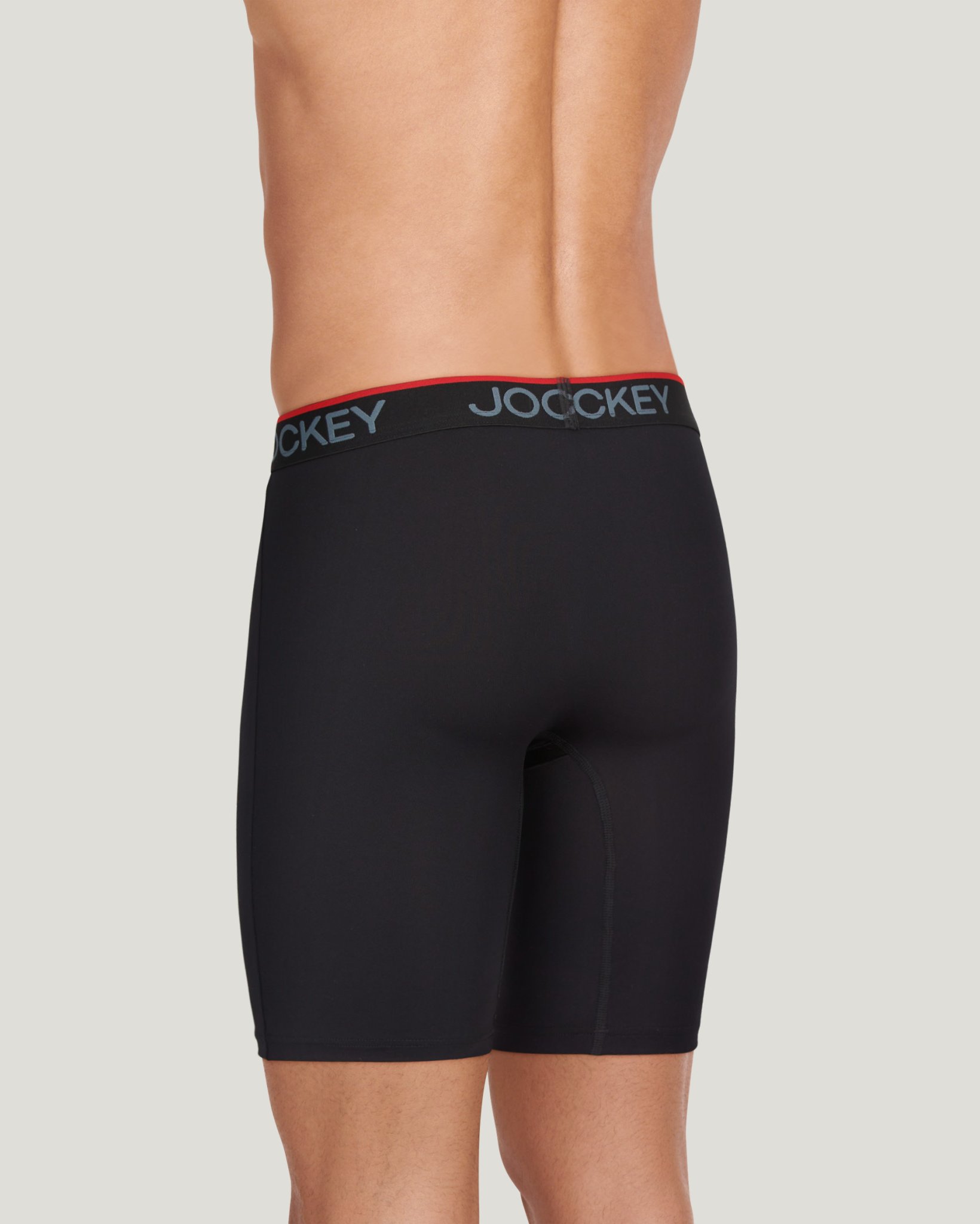 Chafe Proof Pouch Microfiber 8.5" Long Leg Boxer Brief - 6 Pack