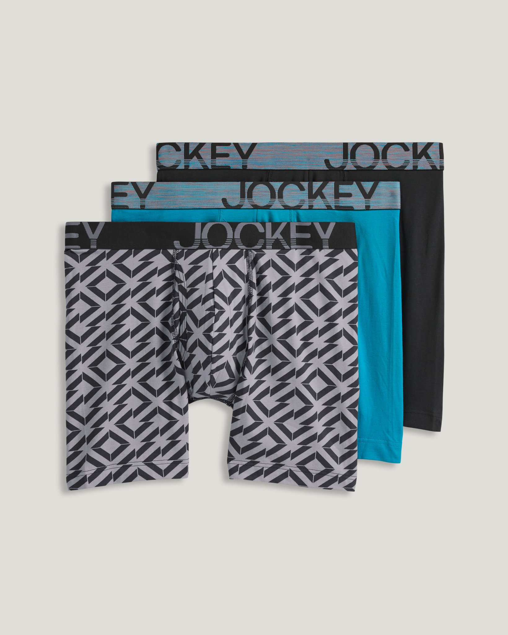 ActiveStretch™ 7" Long Leg Boxer Brief - 3 Pack