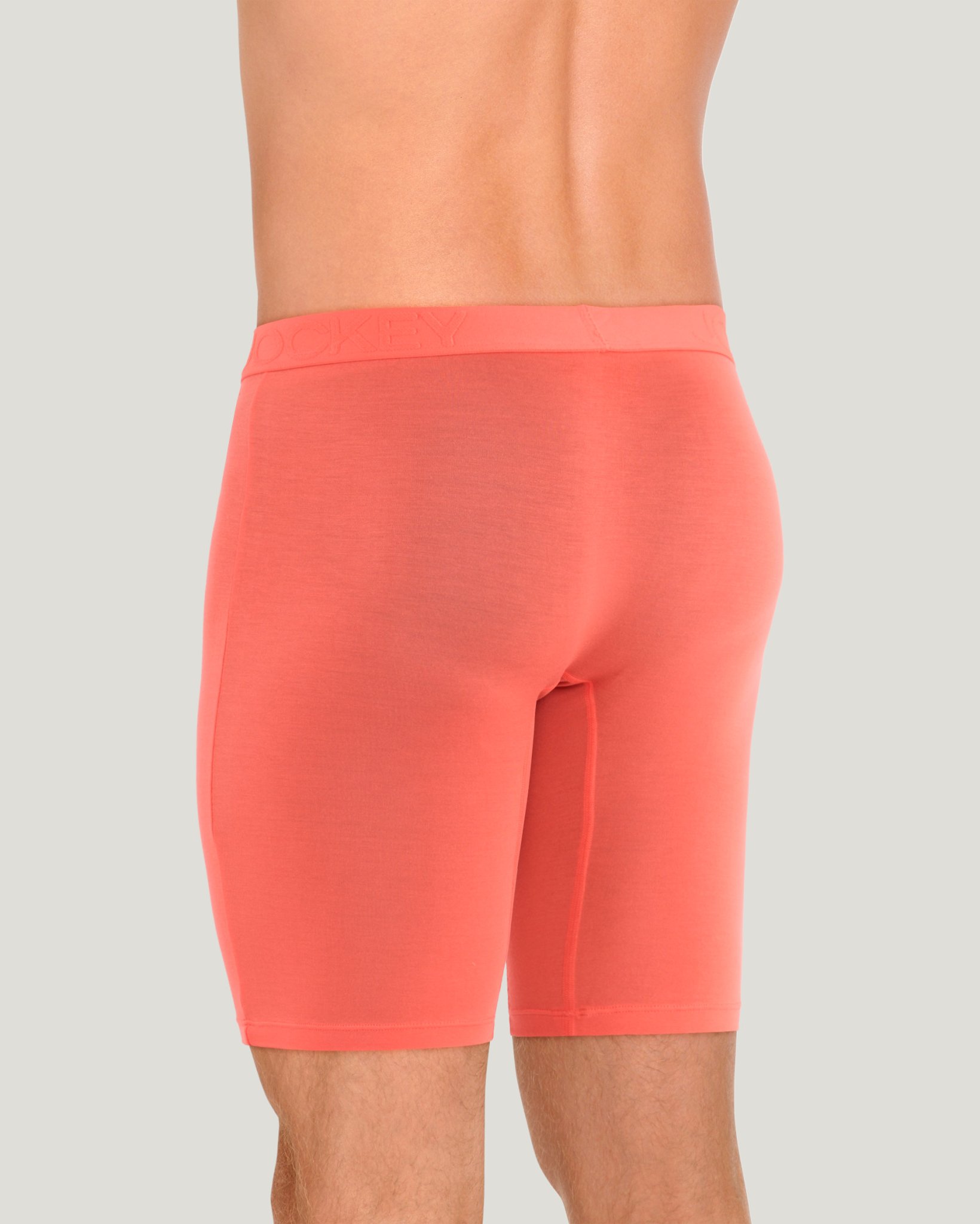 Active Ultra Soft Modal 9" Long Leg Boxer Brief - 3 Pack