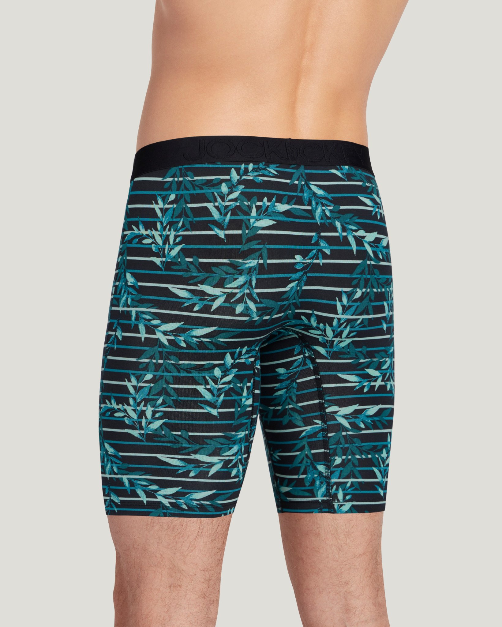 Active Ultra Soft Modal 9" Long Leg Boxer Brief - 3 Pack
