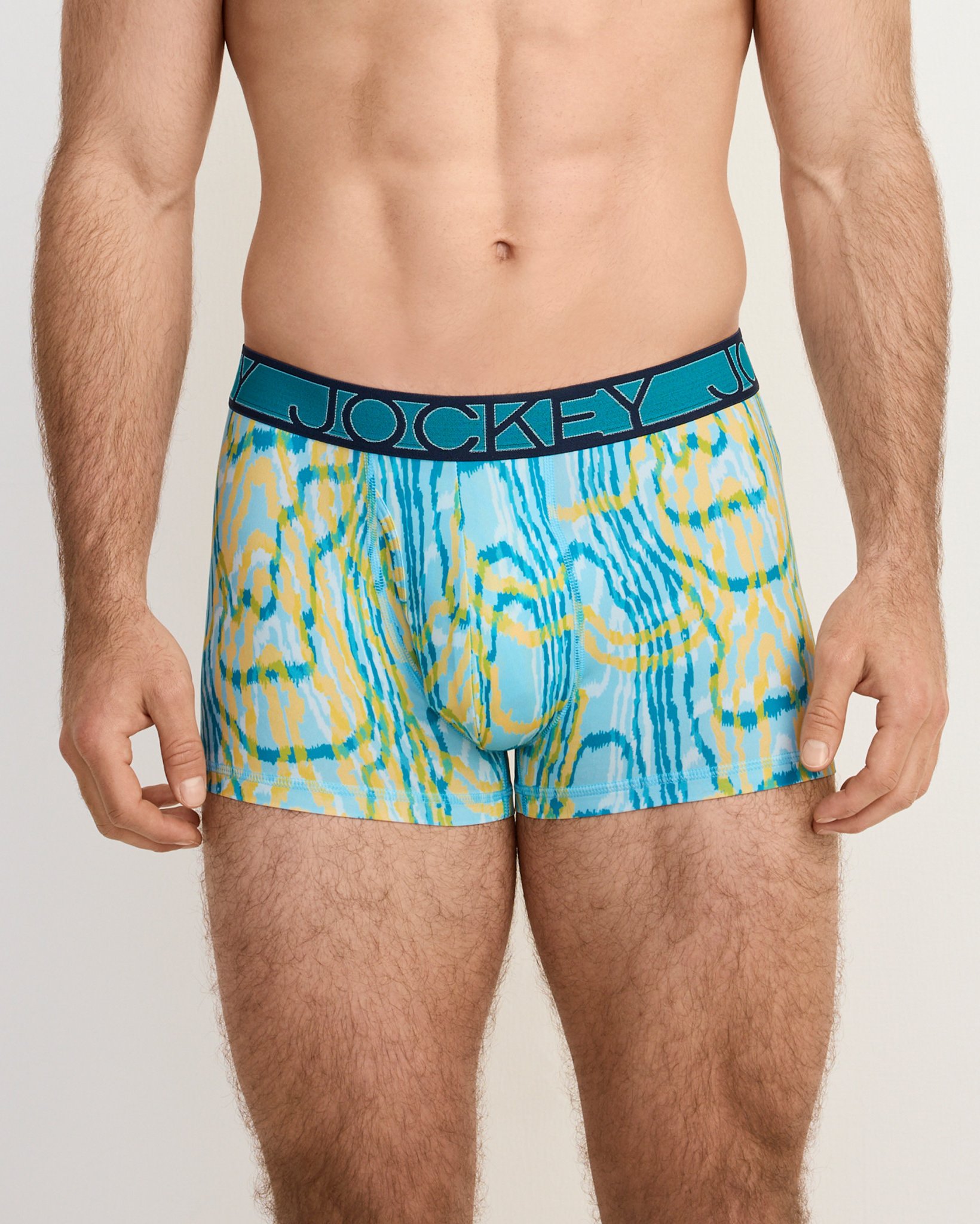 Jockey Ultra-soft Micro Fiber Trunks for Men with Double layer Contoured Pouch, Jockey-HG21 RJ