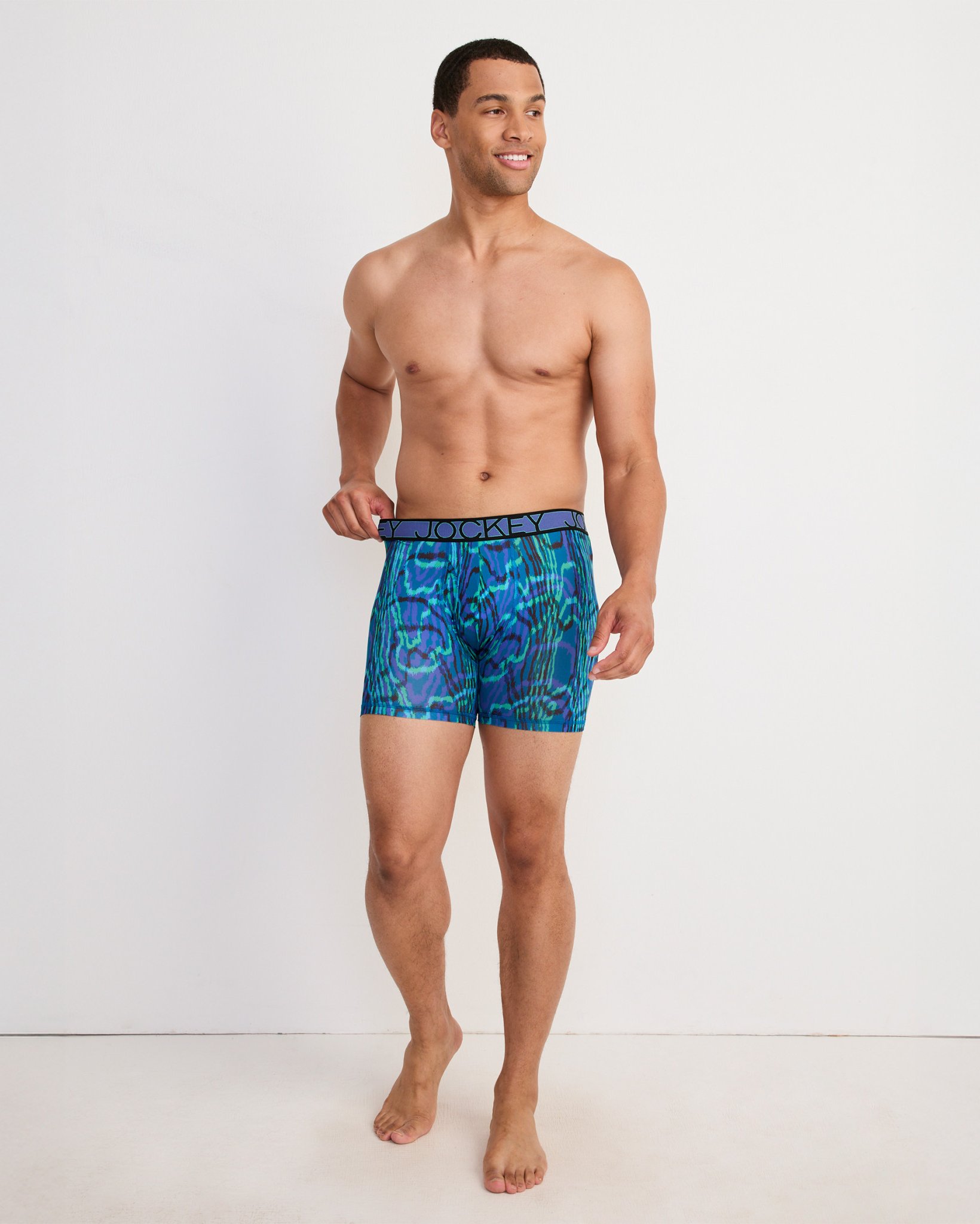 Active Microfiber 5" Boxer Brief - 3 Pack