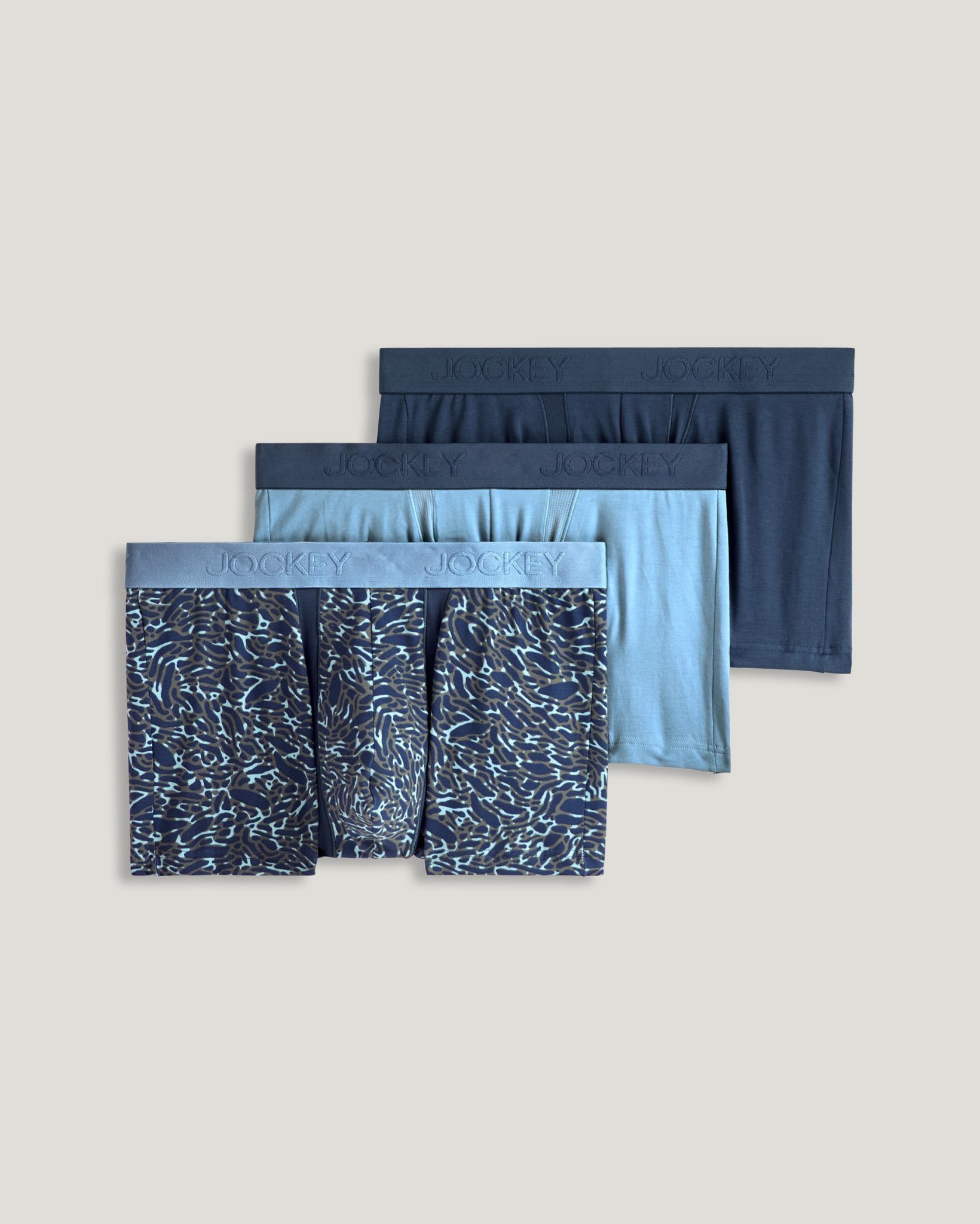 Chafe Proof Pouch Cotton Stretch 3" Trunk - 3 Pack