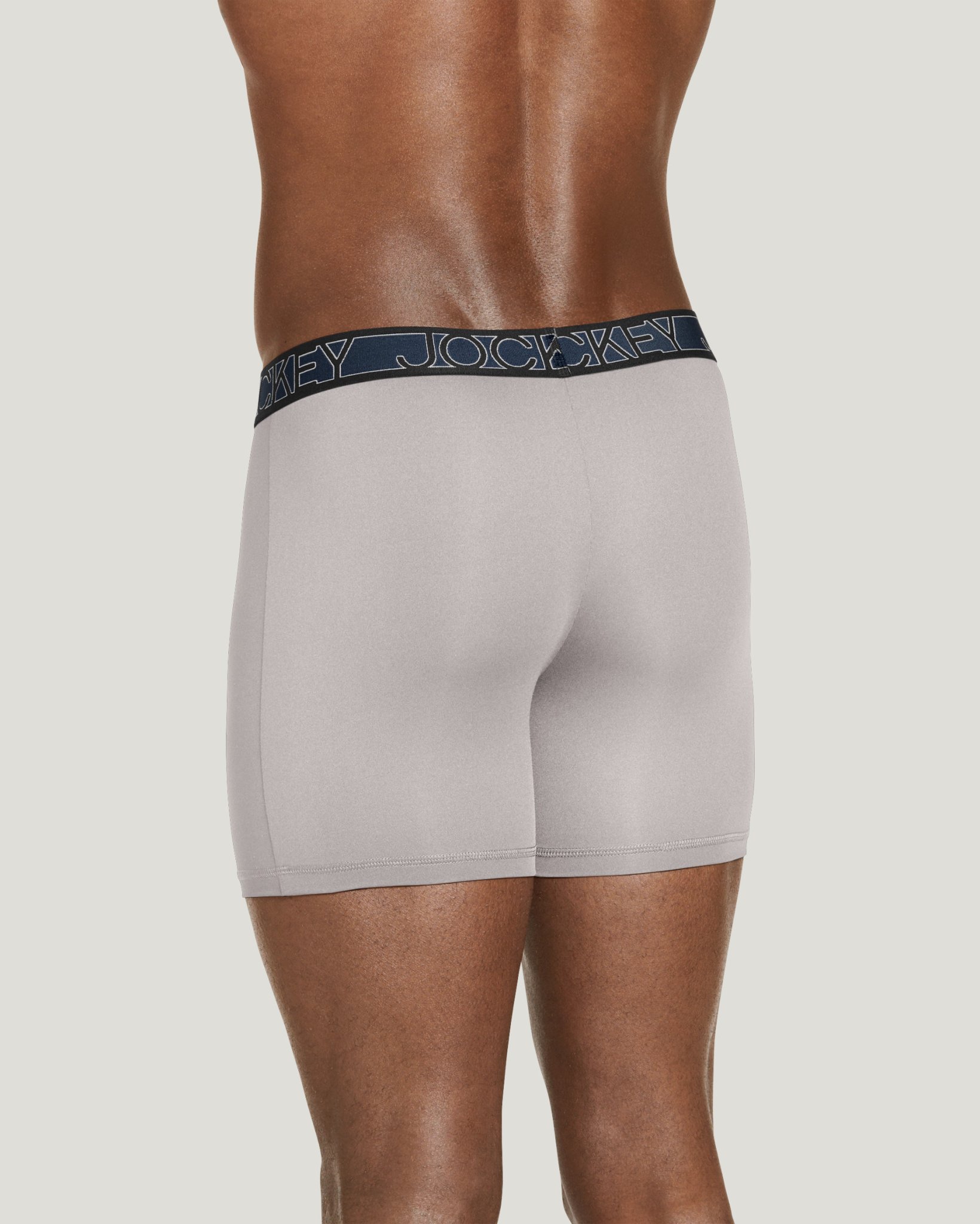 Big Man Active Microfiber 9" Long Leg Boxer Brief - 2 Pack