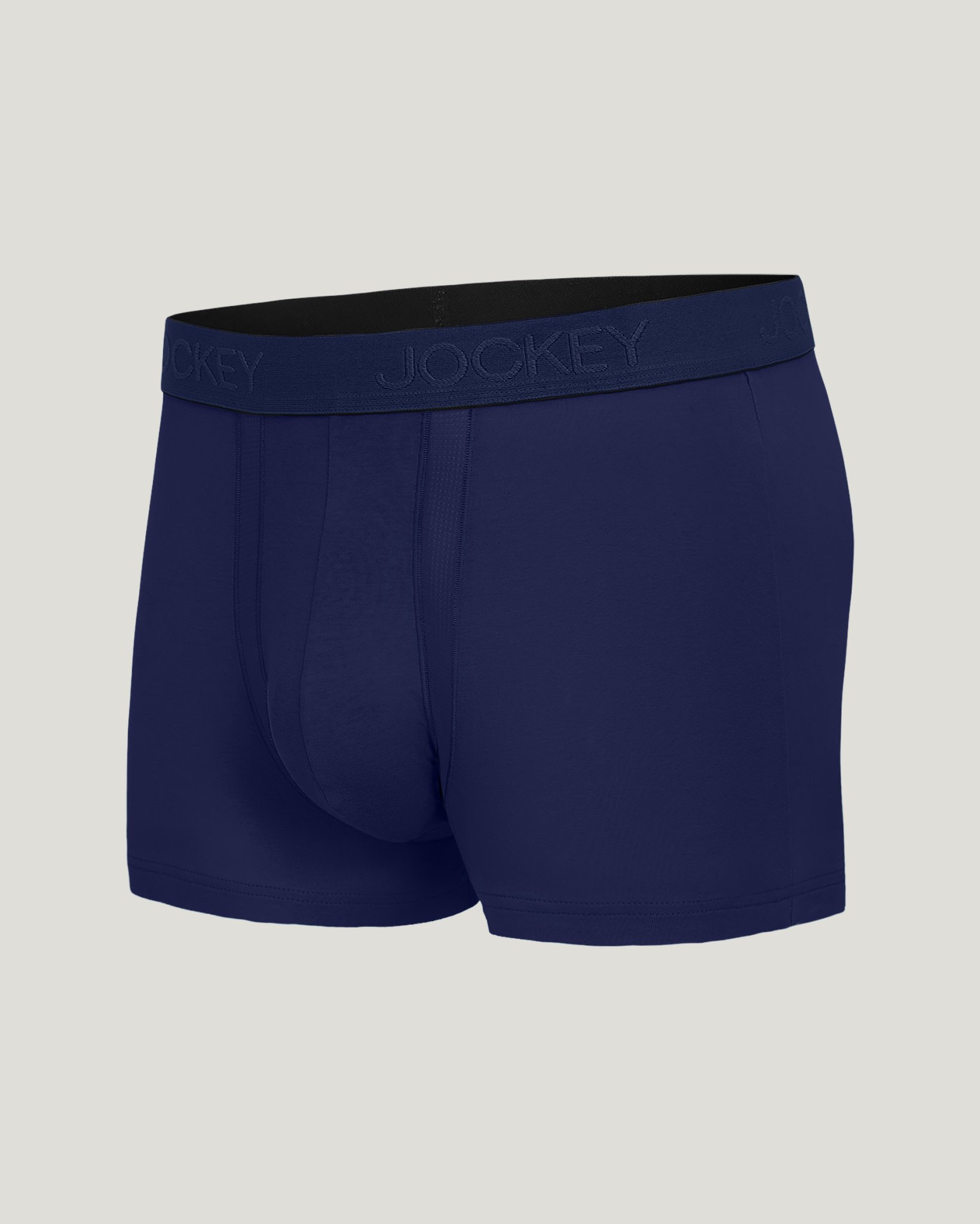 Jockey Chafe Proof Pouch Cotton Stretch  3" Trunk