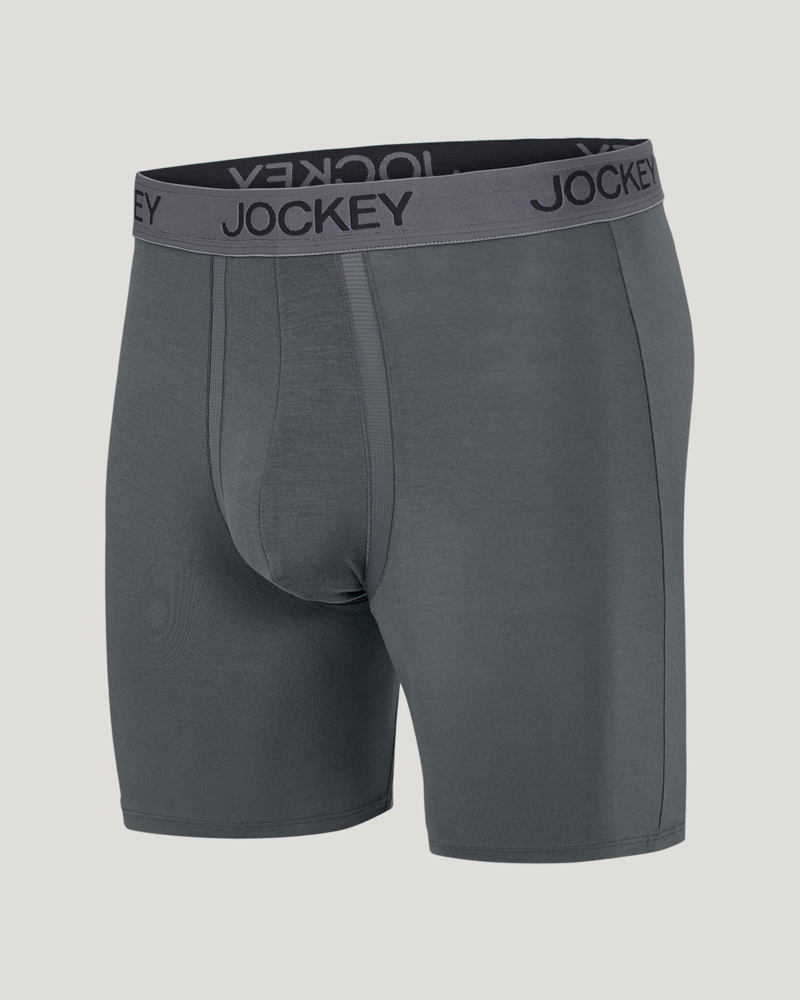 Chafe Proof Pouch Ultra Soft Modal 8.5" Long Leg Boxer Brief